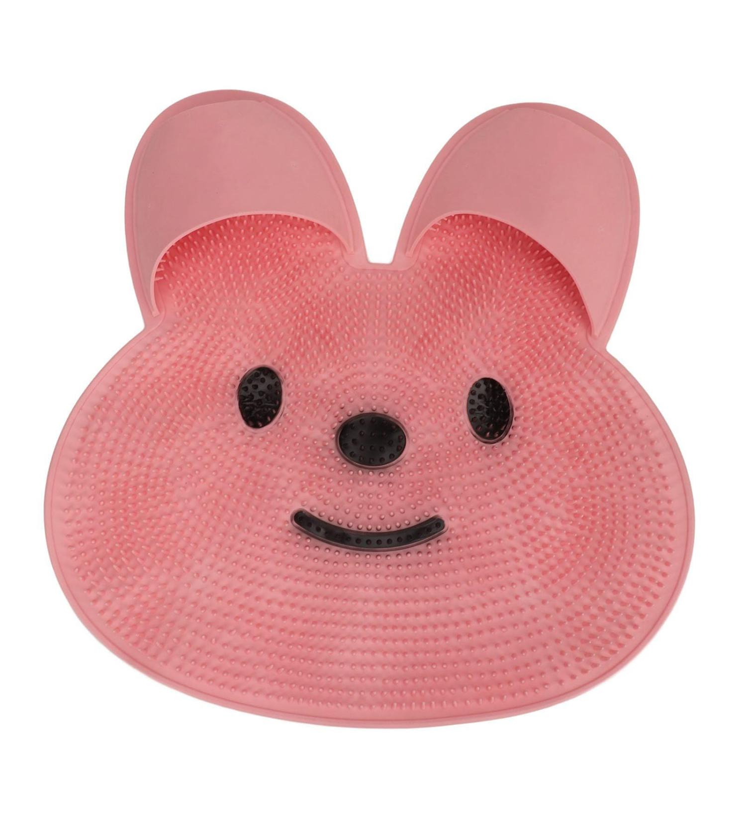 Buy Pink Silicone Foot Massage Mat for Shower - Non-Slip Design for Ultimate Foot Relief | International Shipping Available - Buy Online on GoSupps.com
