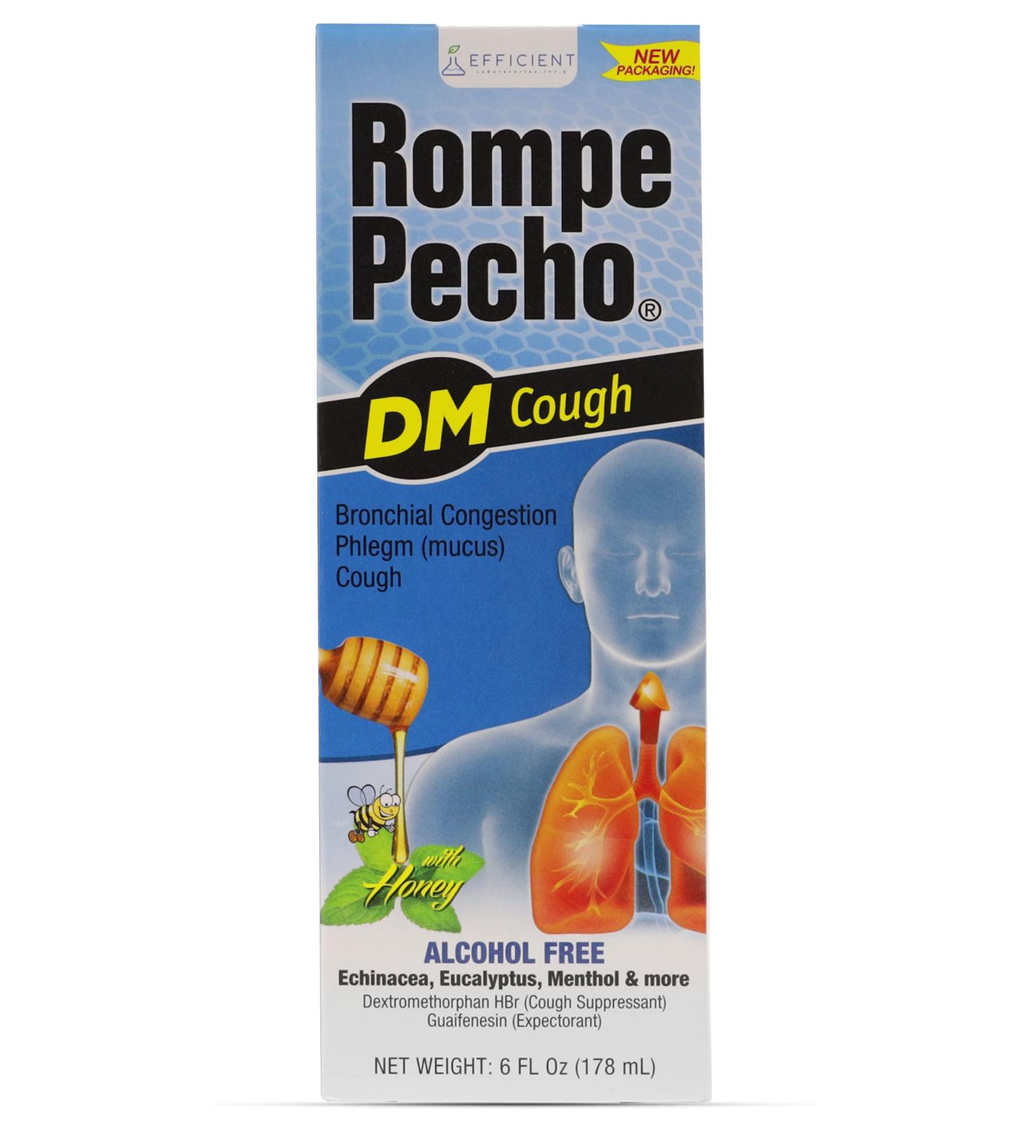 Rompe Pecho DM 6oz - Cold and Cough Syrup