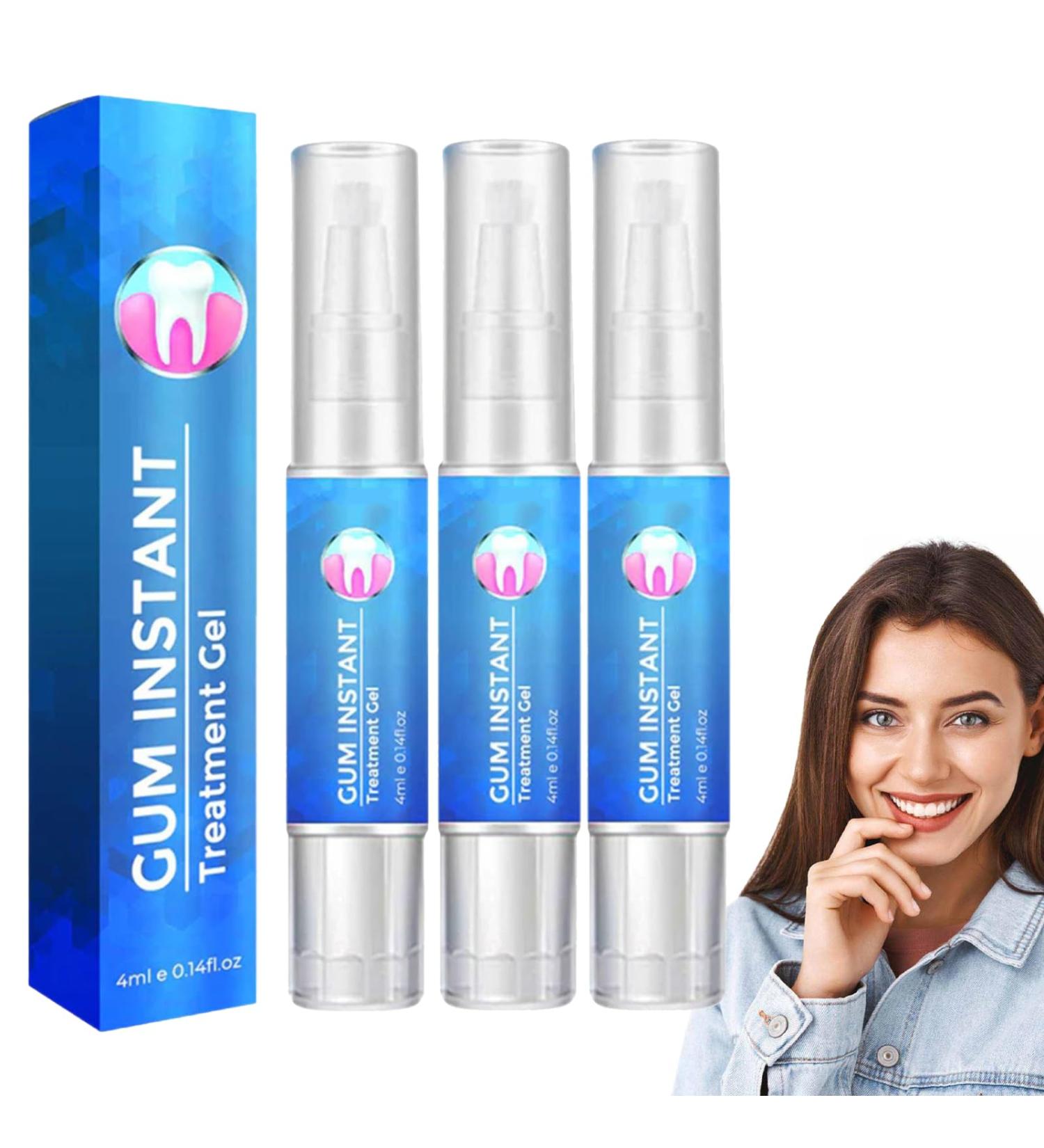 Effective Oral Gel for Gum Treatment - Gum Therapy & Protection (3 Pieces) - Buy Online on GoSupps.com