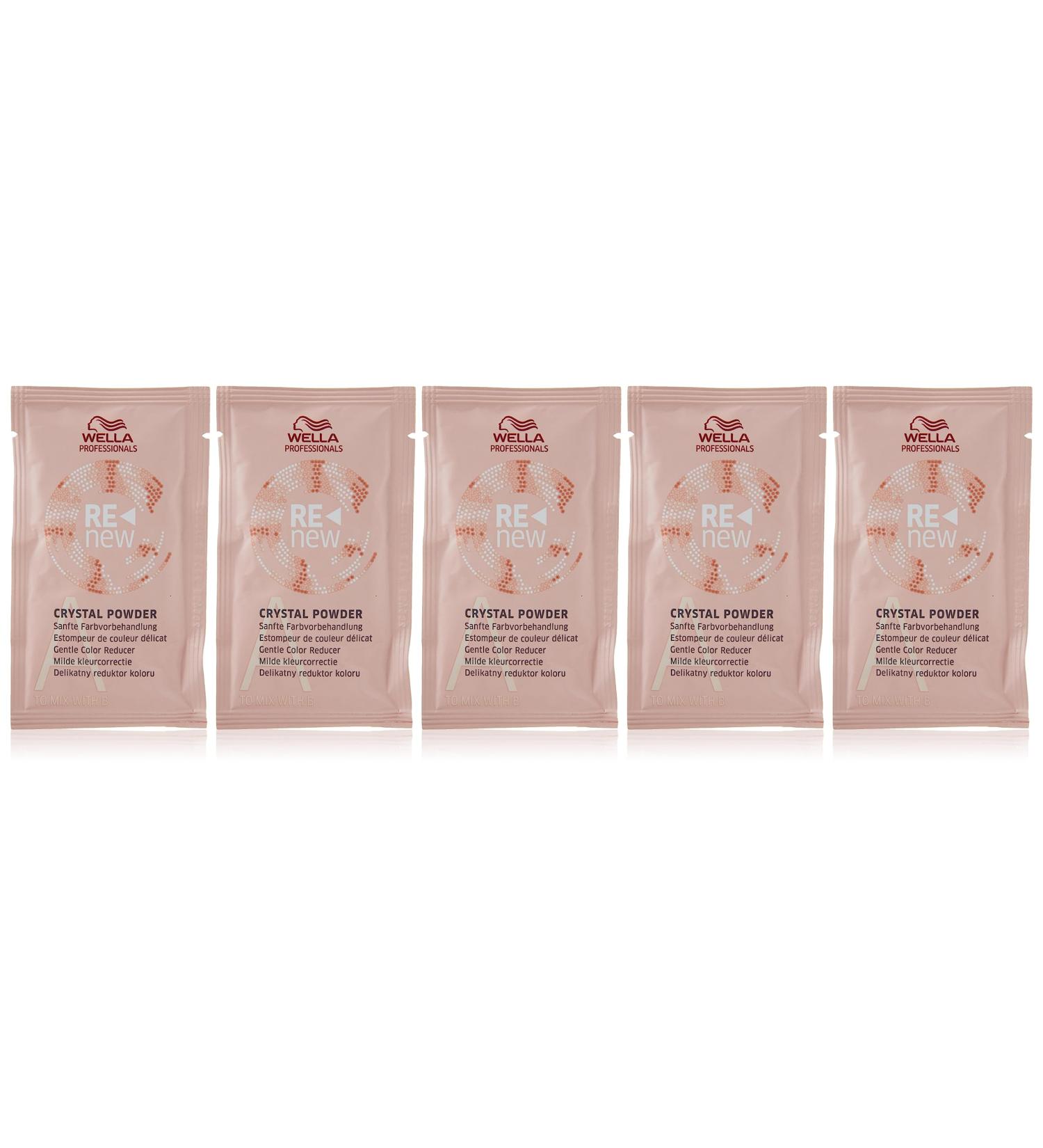 Wella Professionals Color Renew Crystal Powder - 5 x 9 g | International Shipping Available - Buy Online on GoSupps.com