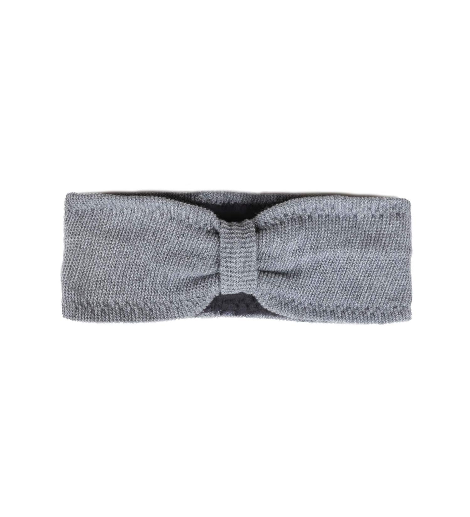 Zwillingsherz Cashmere Headband - High-Quality Knitted Ear Protection for Women & Girls | Warm & Soft Winter Accessory in Gray - Buy Online on GoSupps.com