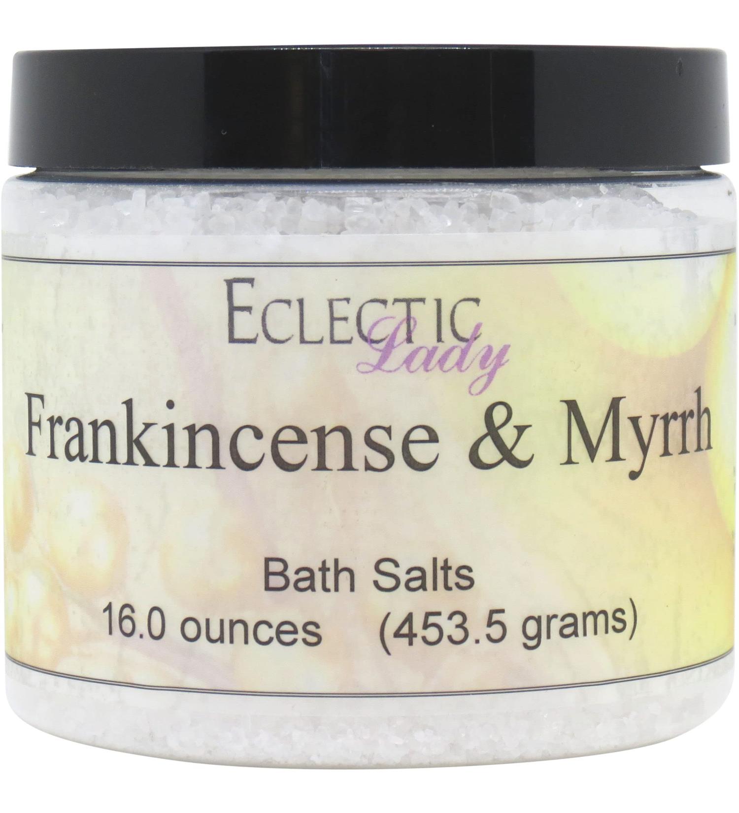 Eclectic Lady Frankincense and Myrrh Bath Salts - 16 oz - Buy Online on GoSupps.com