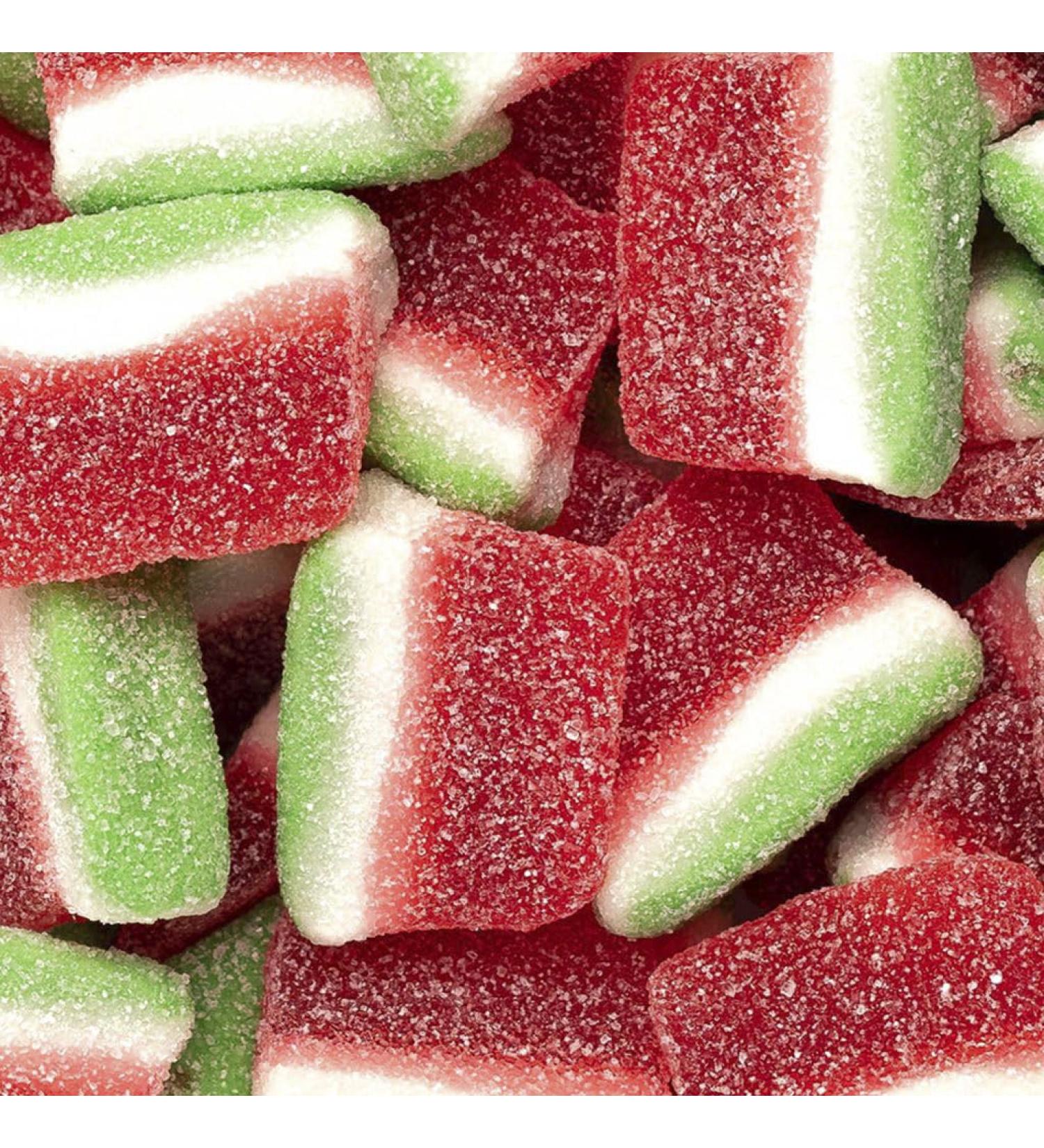 Watermelon Sweets - Watermelon Slices - 1 Kilo Bulk Bag - 1KG - Assorted Sweet Pick and Mix for Parties Gifts and Sharing.