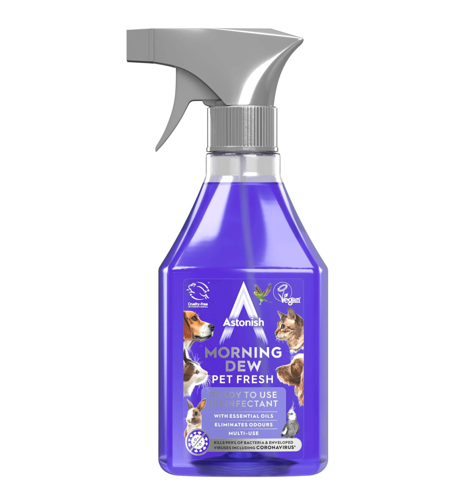 Astonish Morning Dew Disinfectant Spray 550ml - Ready to Use | Pack of 1 - Buy Online on GoSupps.com