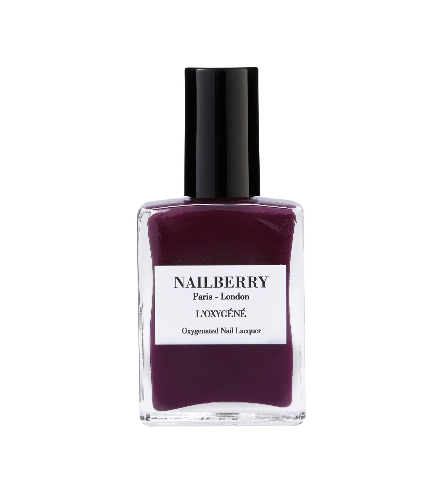Nailberry L'Oxyg n Oxygenated Nail Lacquer | No Regrets 15ml | Polish for a Healthier Manicure & Long Lasting Colour | 12-Free Vegan Halal Cruelty & Gluten Free