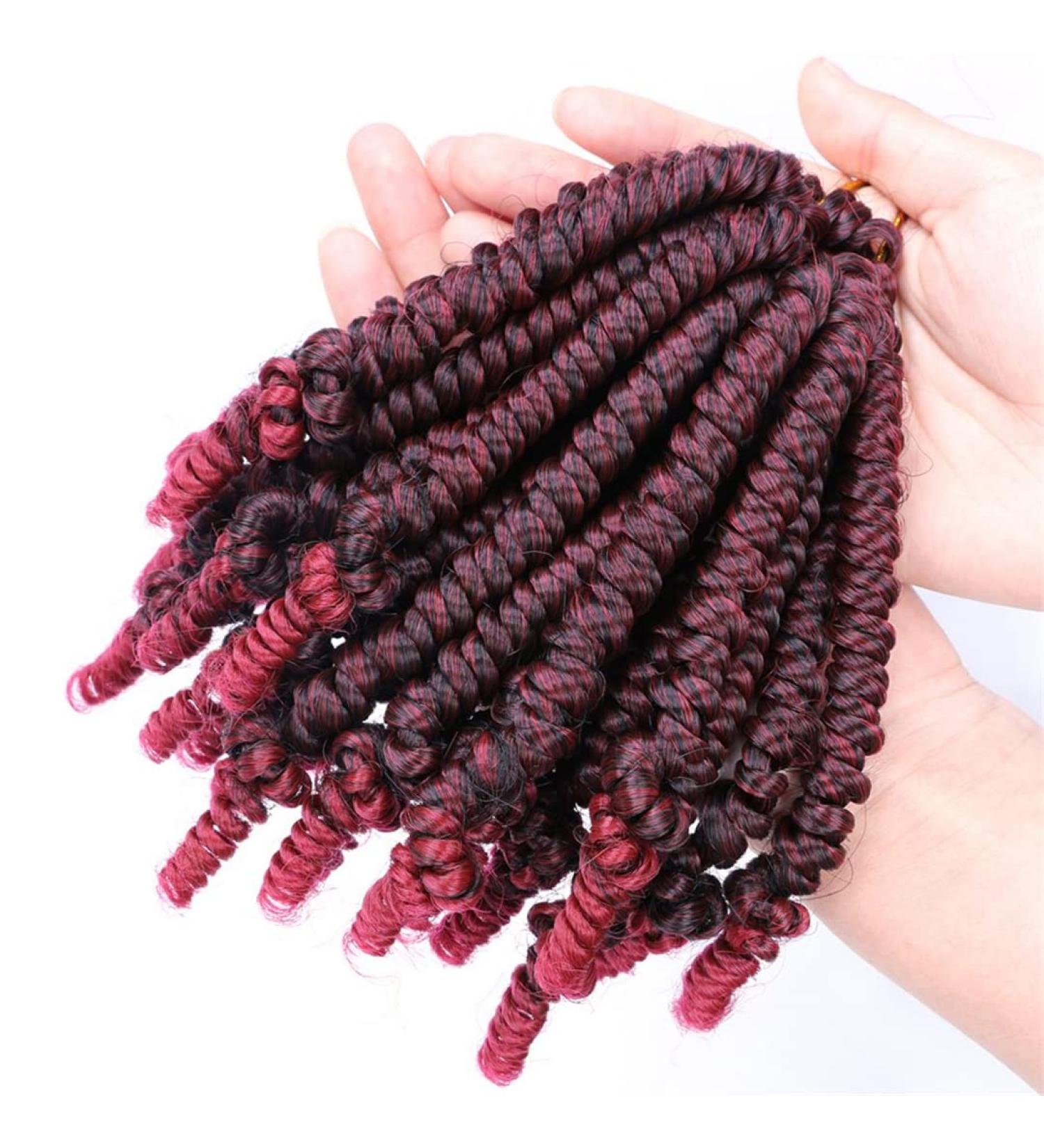 Shop 6-Inch Spring Crochet Hair - Pre-ED-BOB Fluffy Synthetic Passion Braids | 20 Strands 9PCs/Lot - International Shipping - Buy Online on GoSupps.com