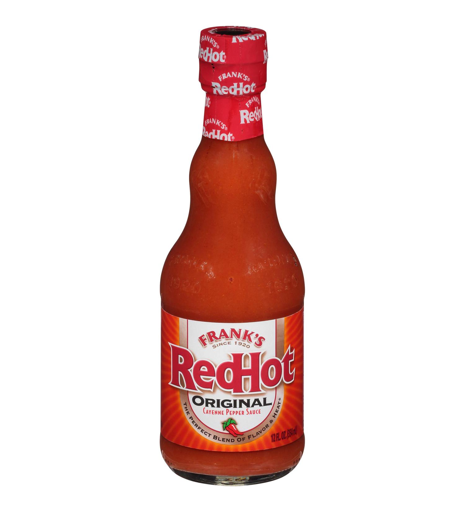 Frank's RedHot Original Hot Sauce 12 fl oz (Keto Friendly) - Pack of 1 - Buy Online on GoSupps.com