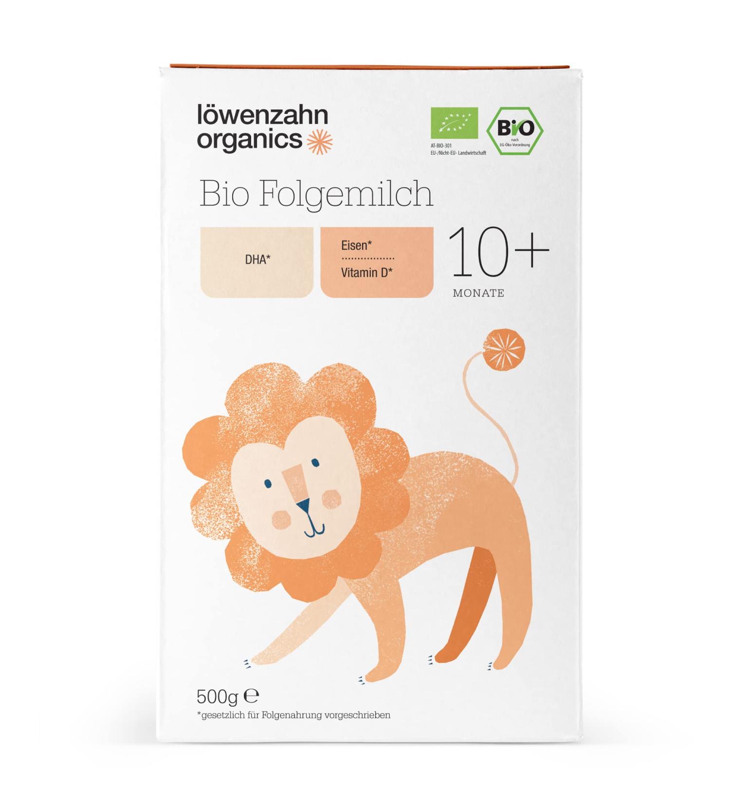 Dandelion Organics Bio Follow-Up Milk 10+ Months | Nutritional Baby Milk Powder for Healthy Development - Buy Online on GoSupps.com