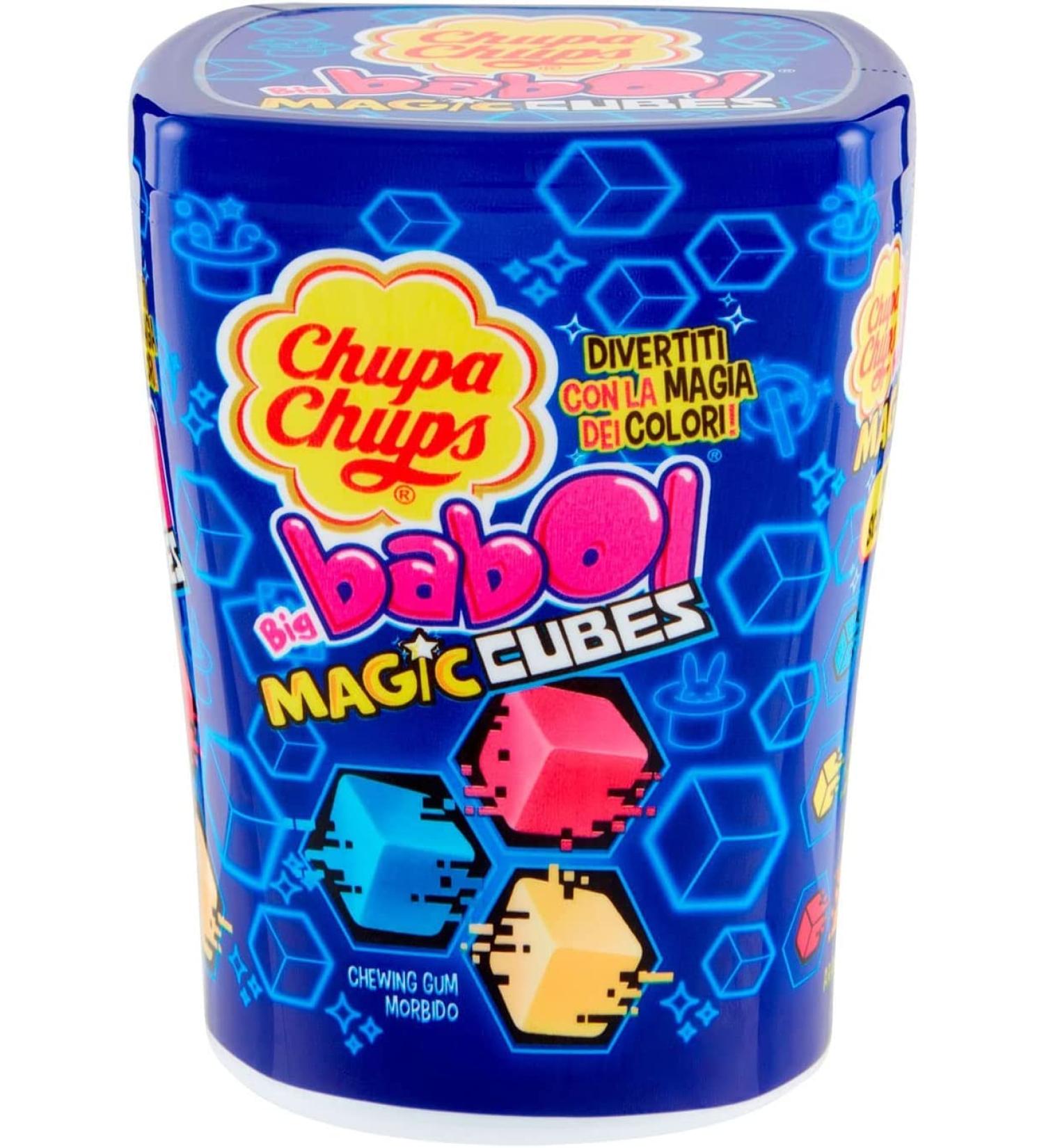 Parfait - Big Babol Chupa Chups Magic Cube 86 g - Chewingum Gomme - Ar me Tous Les Saveurs fruit 1 unit (Lot de 1) - Buy Online on GoSupps.com