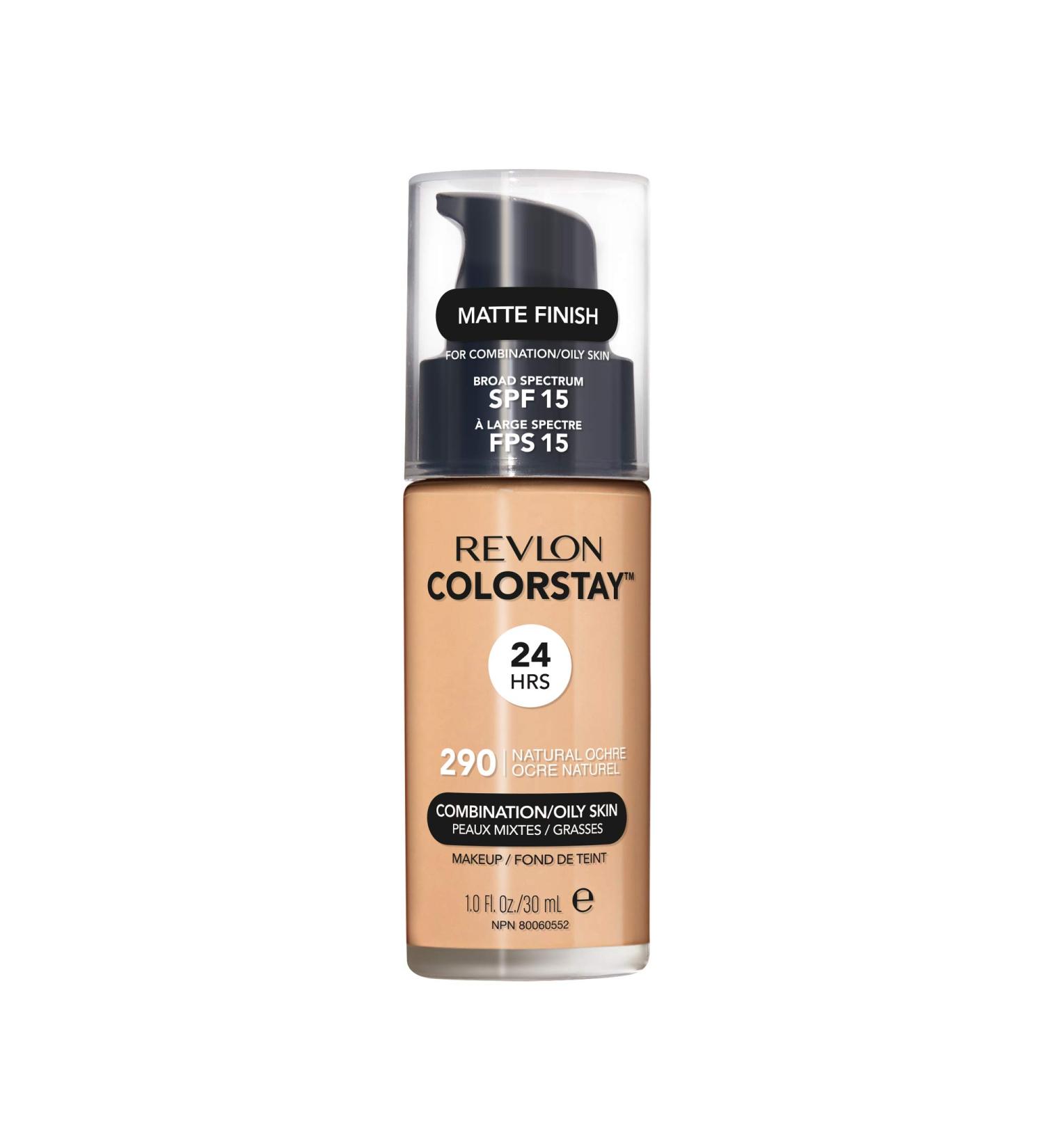 Revlon Colorstay Makeup for CombinationOily Skin SPF 15 - 290 Natural Ochre (1 fl oz) - Buy Online on GoSupps.com