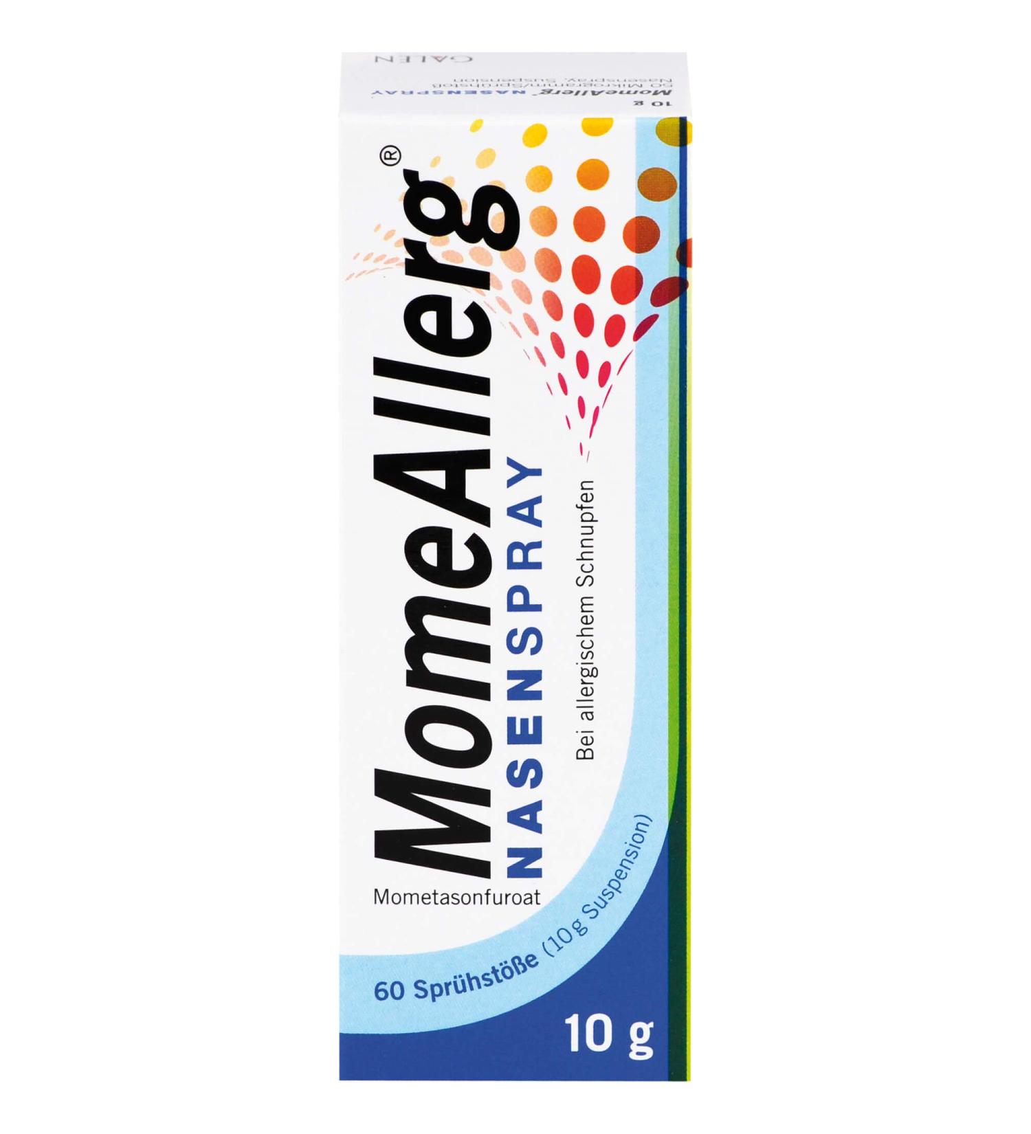 MOMEALLERG Nasal Spray 50 g - 60 Sprays for Allergies | Fast International Shipping - Buy Online on GoSupps.com