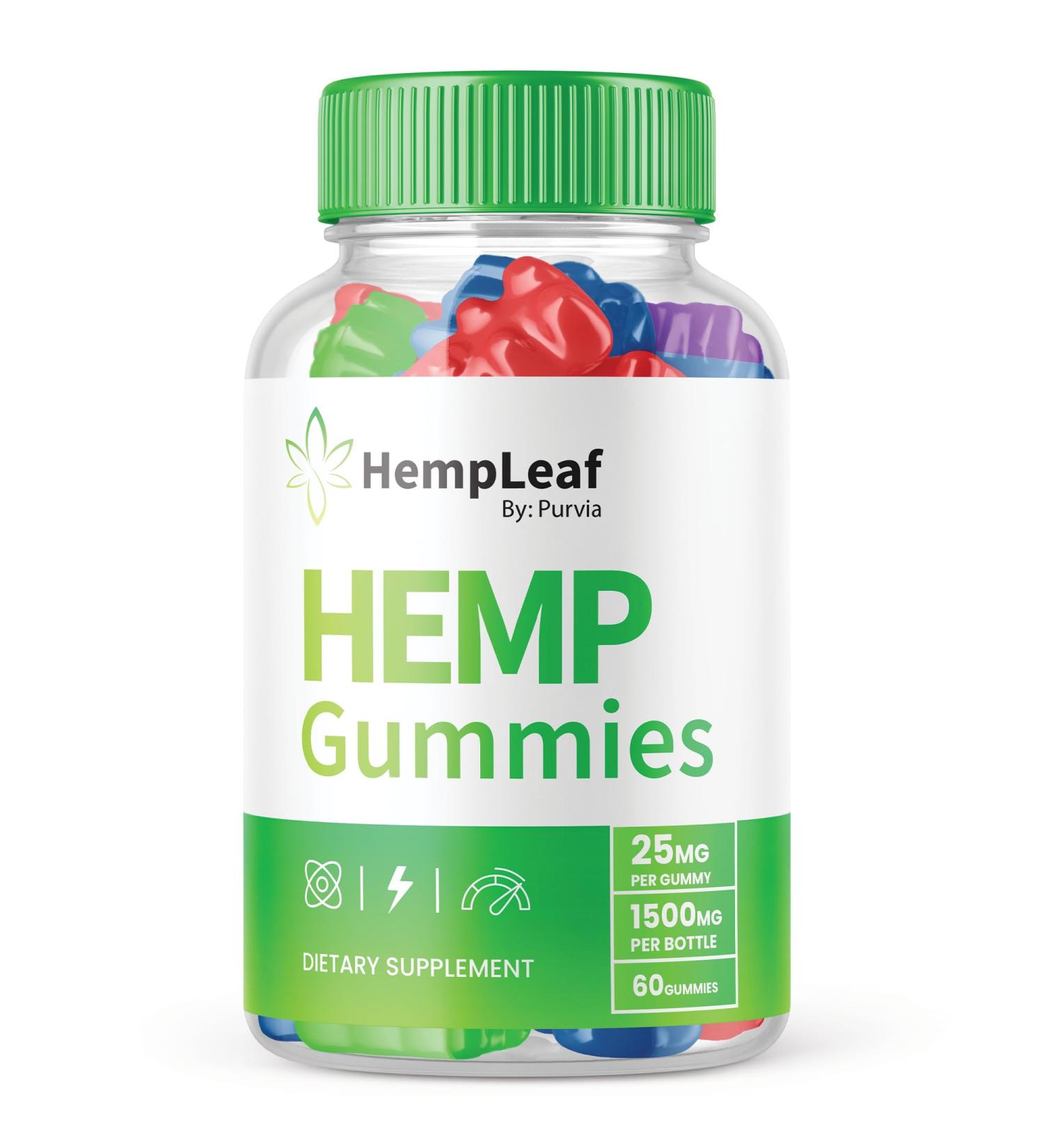 Hemp Leaf Gummies - Official Formula - Hemp Leaf Gummies with Hemp Extract Advanced Strength Zen Performance Hemp Blend Zen Boost Hemp Gummies Maximum Strength Fast Acting Zen Gummie (60 Gummies) 60 Count (Pack of 1)