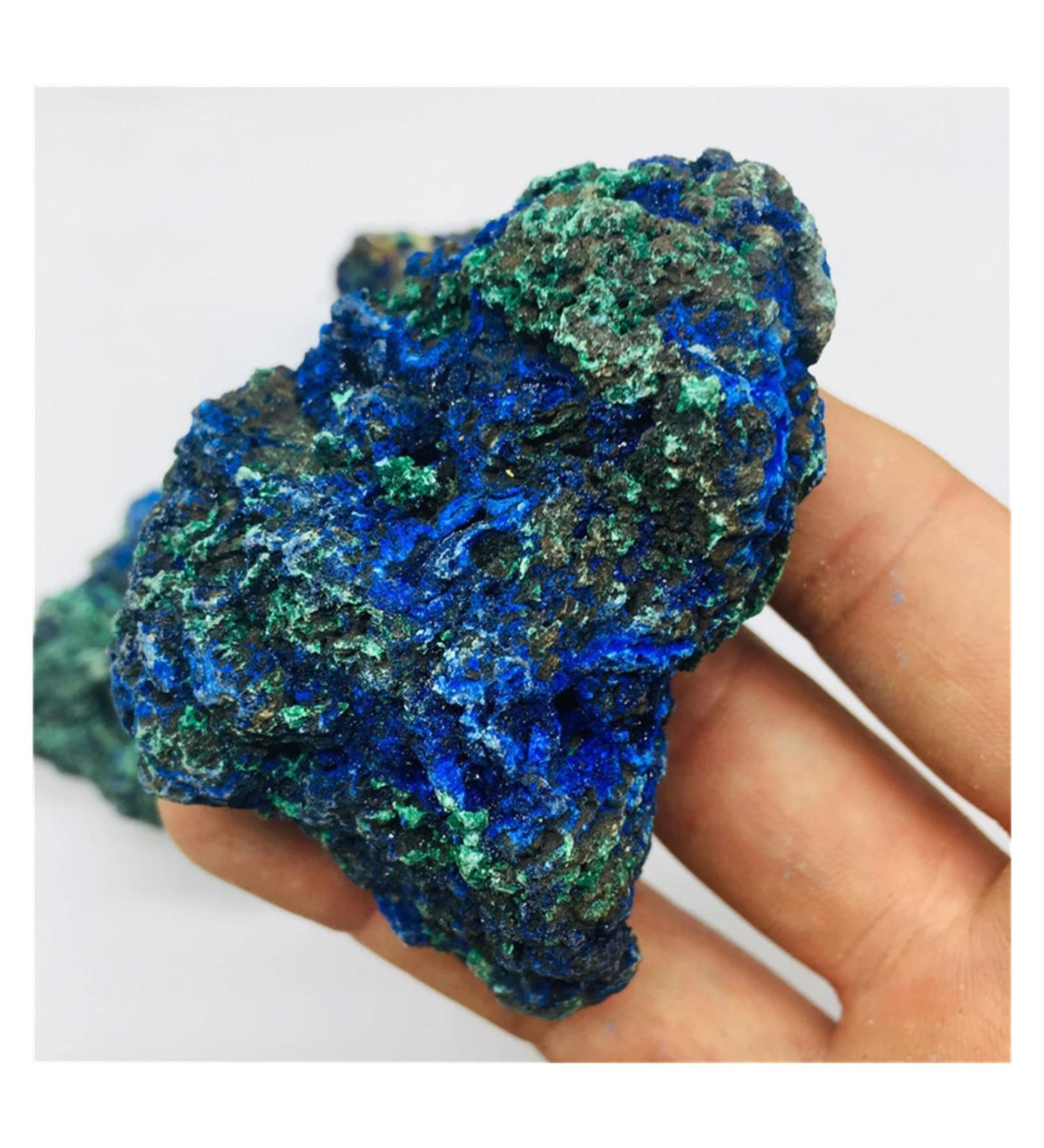 Natural Fine Azurite Malachite Symbiotic Primary Ore Standard Decoration ZJGIDTEM (Color : 260-360g) - Buy Online on GoSupps.com