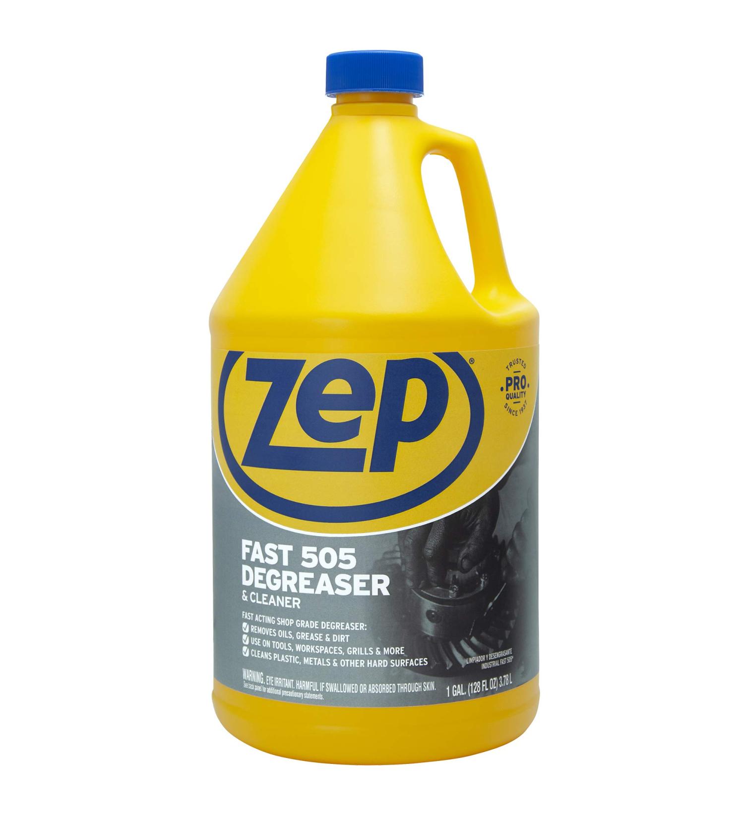 Zep Fast 505 Cleaner and Degreaser 128 oz - Industrial Strength Formula - Buy Online on GoSupps.com