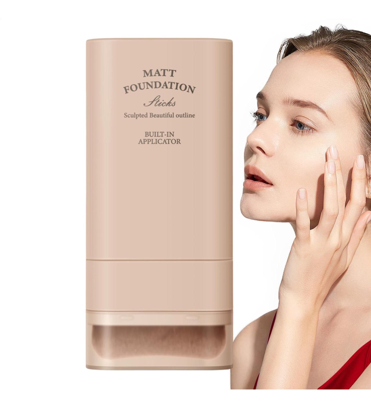  G n rique Foundation Stick - Face Foundation Stick Face Foundation | Liquid Foundation Moisturizing Base 20g with Brush Blemish Corrector Foundation - Buy Online on GoSupps.com