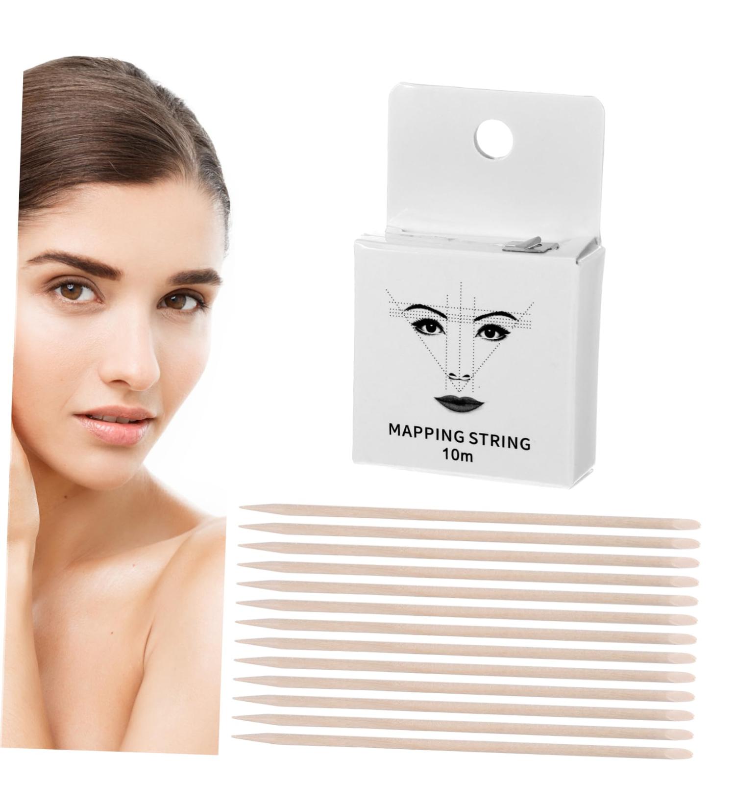 PLAFOPE 1 set string Mapping Ink Measuring Eyebrow Line Tool with Drawing Women Beauty Thread Supply - Buy Online on GoSupps.com