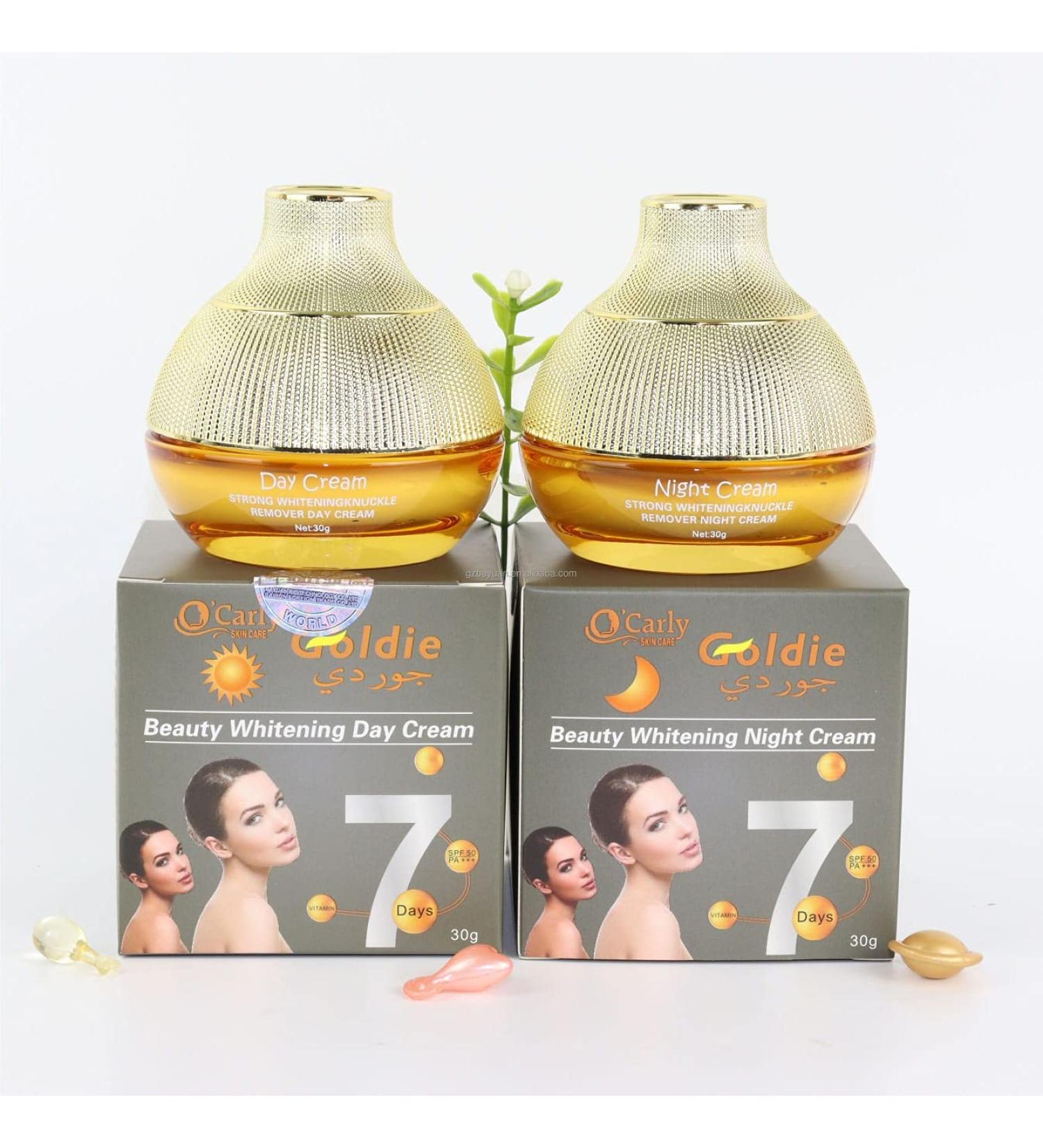 Gl pa Glutathione Collagen and Kojic OCarly Tag und Nacht Golden Nacht 30 g lightening and lightening cream against black spots for all skin types - Buy Online on GoSupps.com