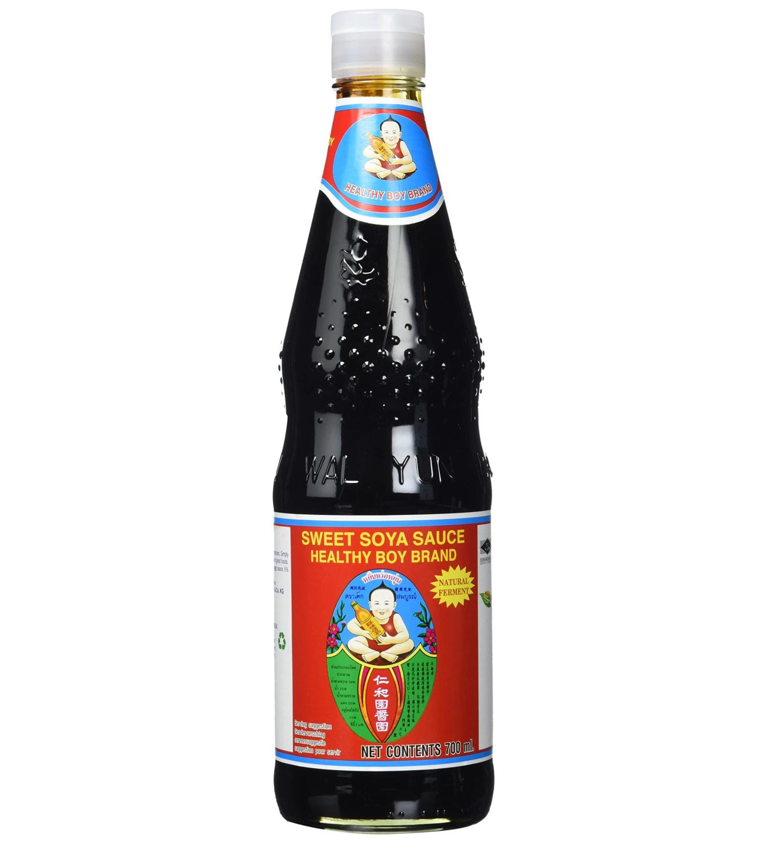 Healthy Boy Sweet Soy Sauce - Pack of 2 (2 x 700 ml) | Premium International Shipping - Buy Online on GoSupps.com