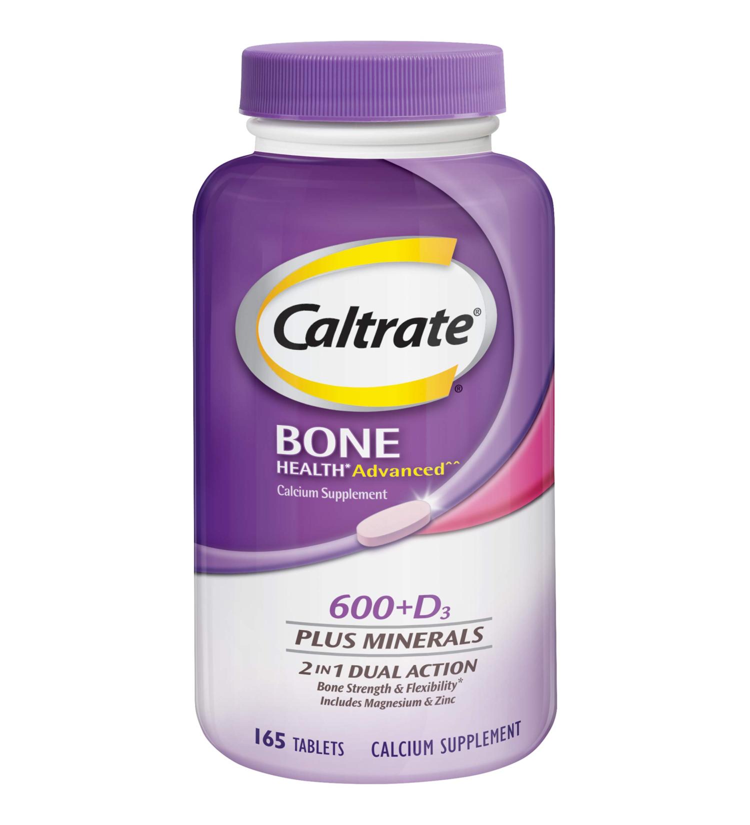 Caltrate 600 Plus Tablets - Size 165 | Bone Health Supplement - Buy Online on GoSupps.com
