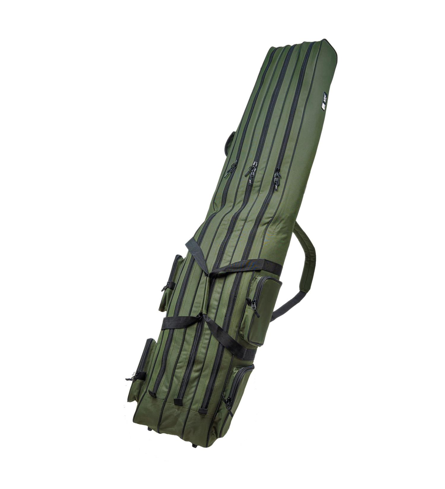 Zite Fishing Rod Pocket & Bag 190cm | Water-Repellent Fishing Rod Case | 3-Fan Backpack for Fishing Rods - Buy Online on GoSupps.com
