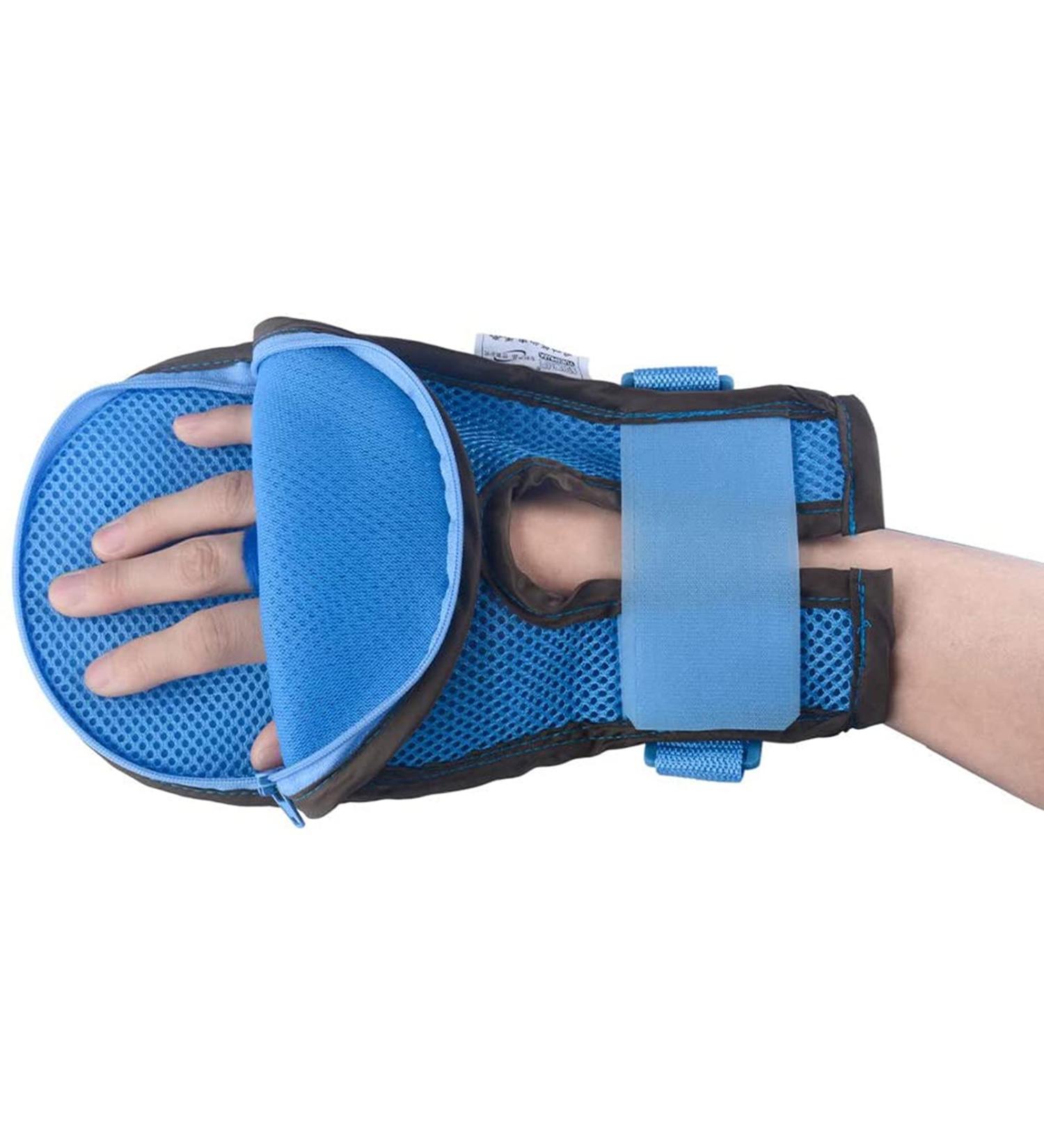 Hand Control Mitts Dementia Safety Restraint Gloves Hand Protectors Personal Safety Devices Finger Control Mitts 1 Pair (M) - Buy Online on GoSupps.com