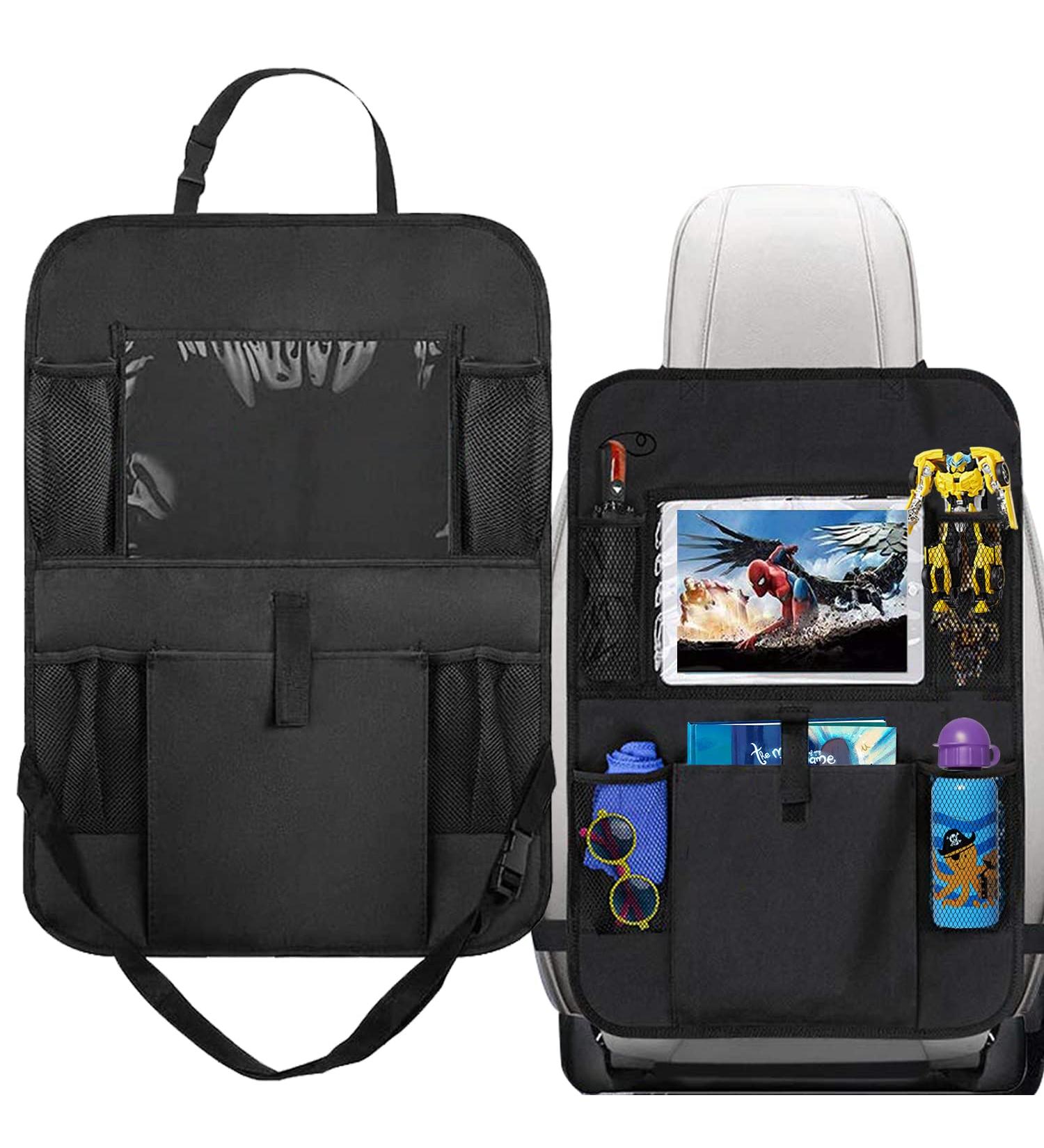 Nedit Car Seat Organiser - 6-in-1 Multifunction Car Interior Storage for Kids - Campervan Accessories UK - Buy Online on GoSupps.com