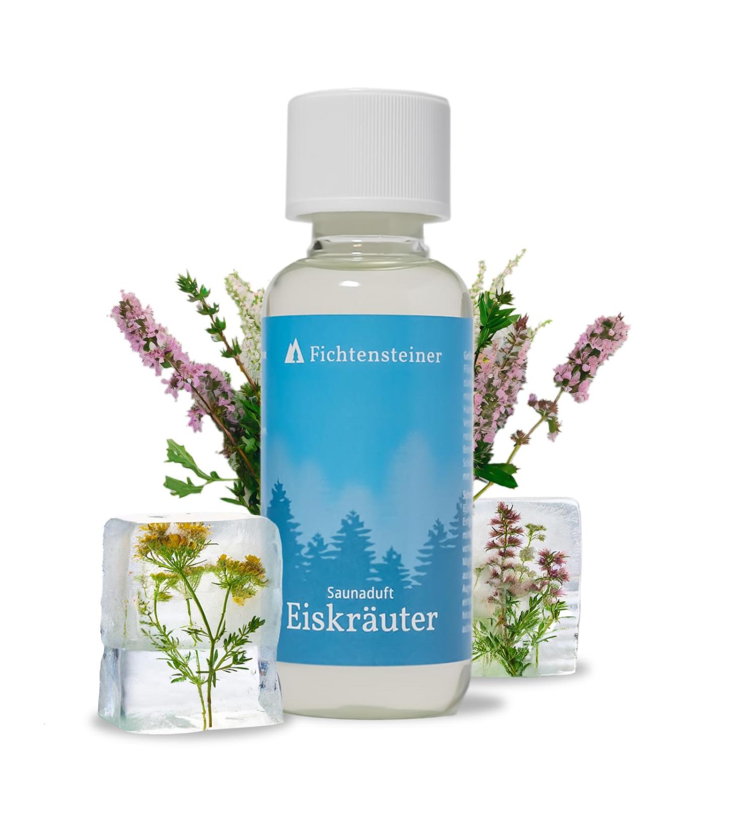 Fichtensteiner Sauna Infusion Ice Herbs 100ml - Economical Sauna Infusion Agent for 100+ Infusions | Premium Sauna Accessories - Buy Online on GoSupps.com