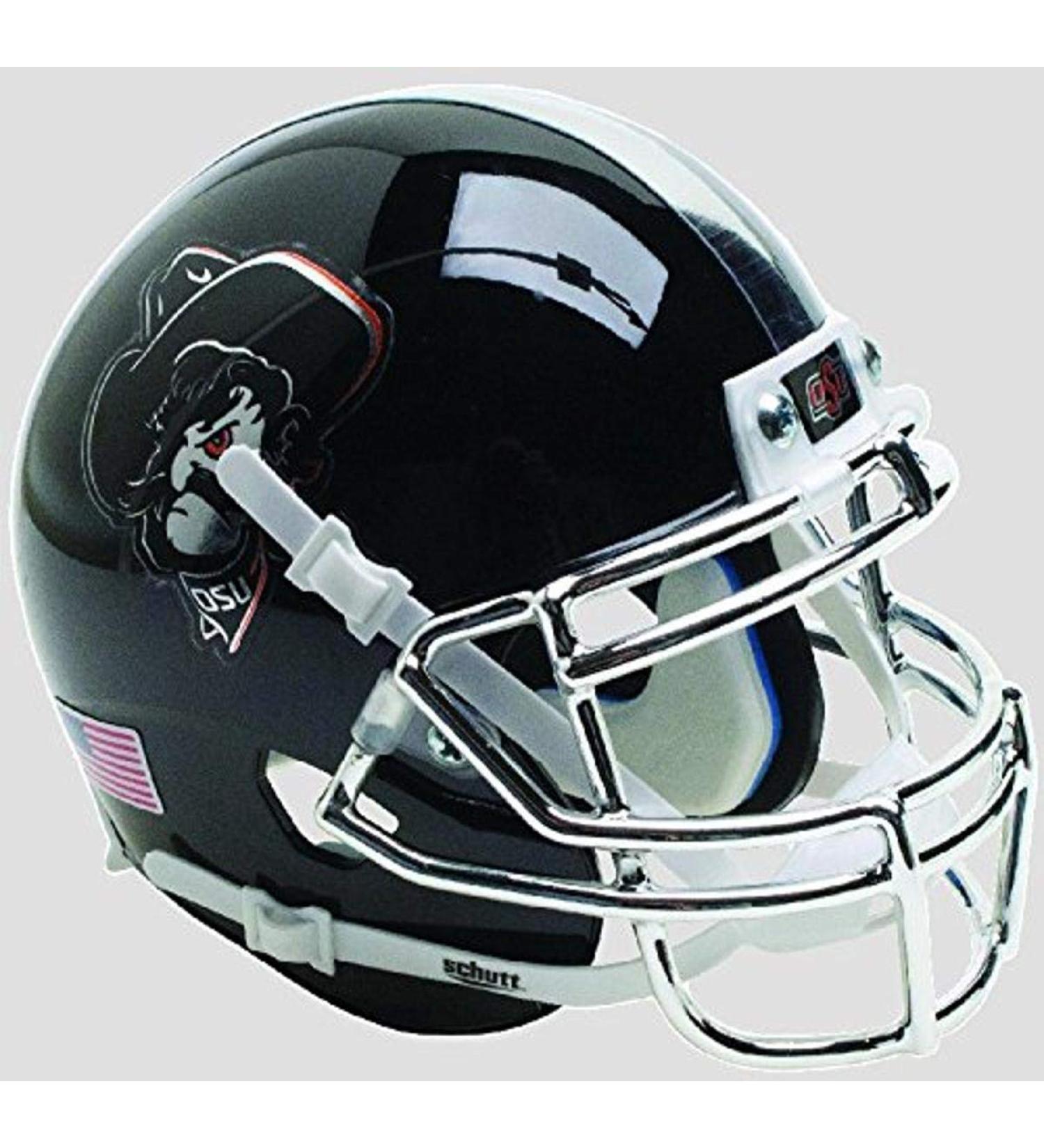 Schutt Sports-Fan-Football-Helmets NCAA Okalahoma State Cowboys Mini Authentic XP Football Helmet Alt. 16 Mini