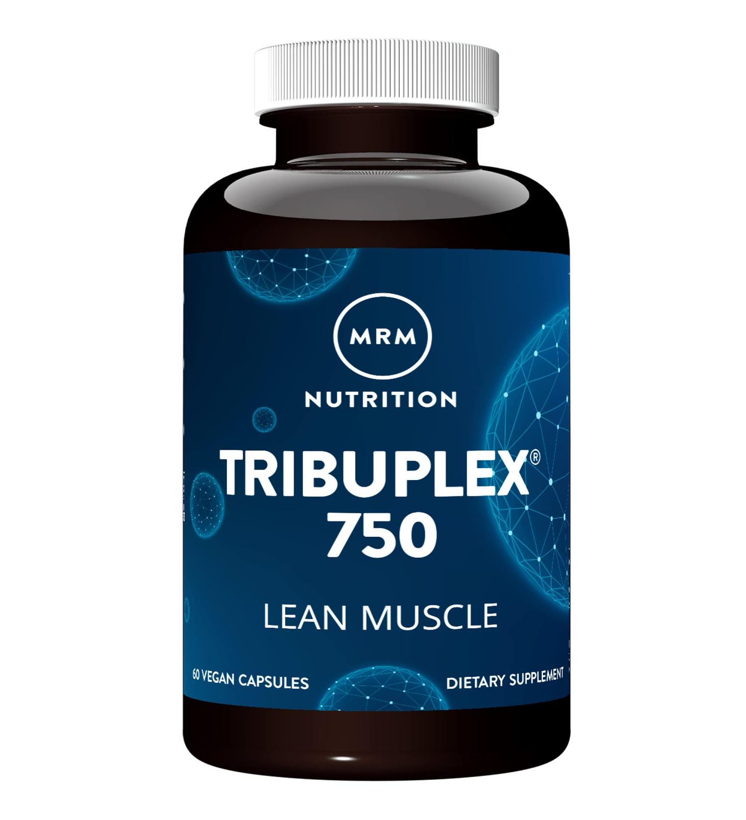 MRM Nutrition TribuPlex 750 - 60 Vegan Capsules for Natural Testosterone Support - Buy Online on GoSupps.com