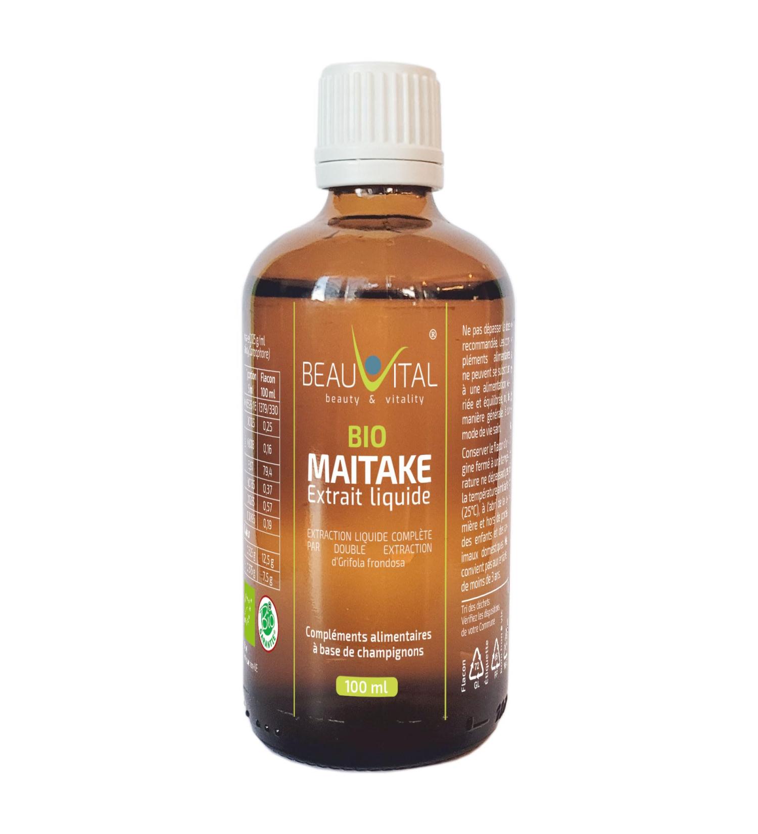 Bio Maitake Grifola Frondosa Liquid Extract by Double Glycerin Extract 100 ml - Buy Online on GoSupps.com