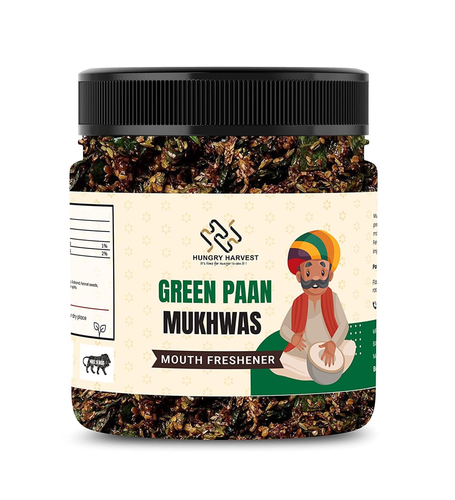 Hungry Harvest Home Made Green Mix Mukhwas 300g - Mix Mukhwas_Packing May Vary