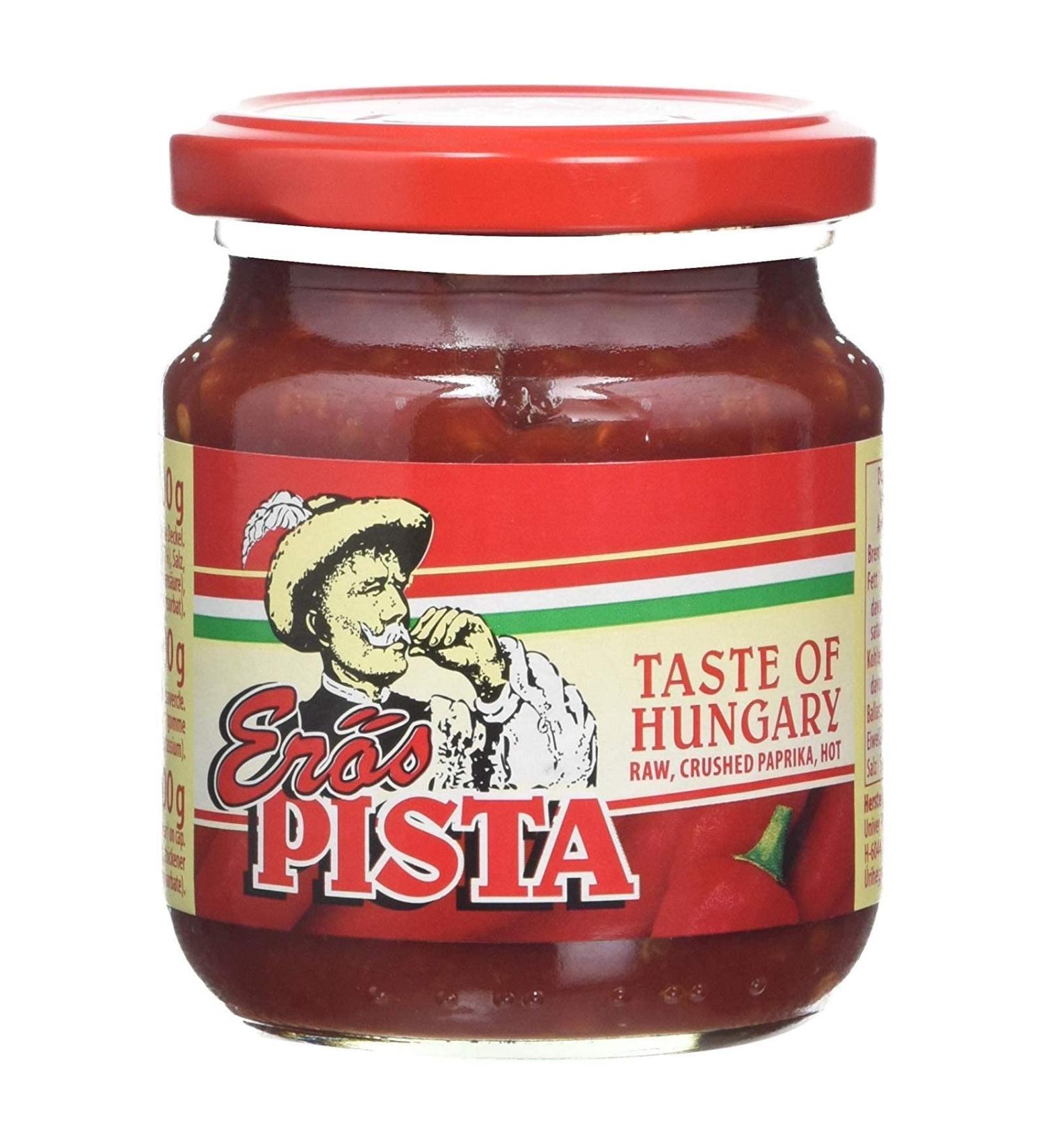 Hungarian Freshly Crushed Paprika - Hot 200g (Eros Pista)