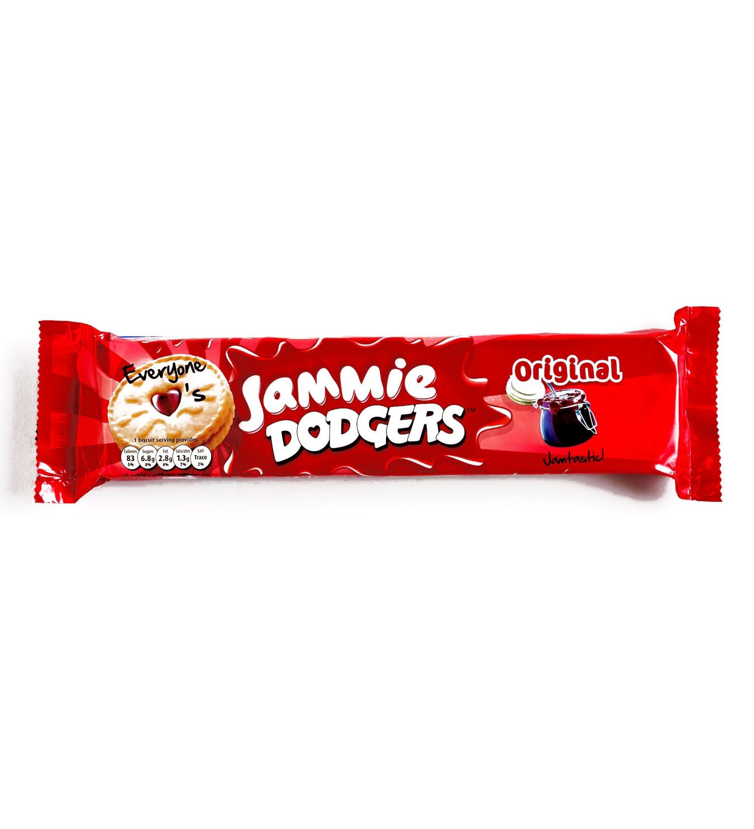 Jammie Dodgers Biscuits 4.9 oz each (4 Items Per Order)