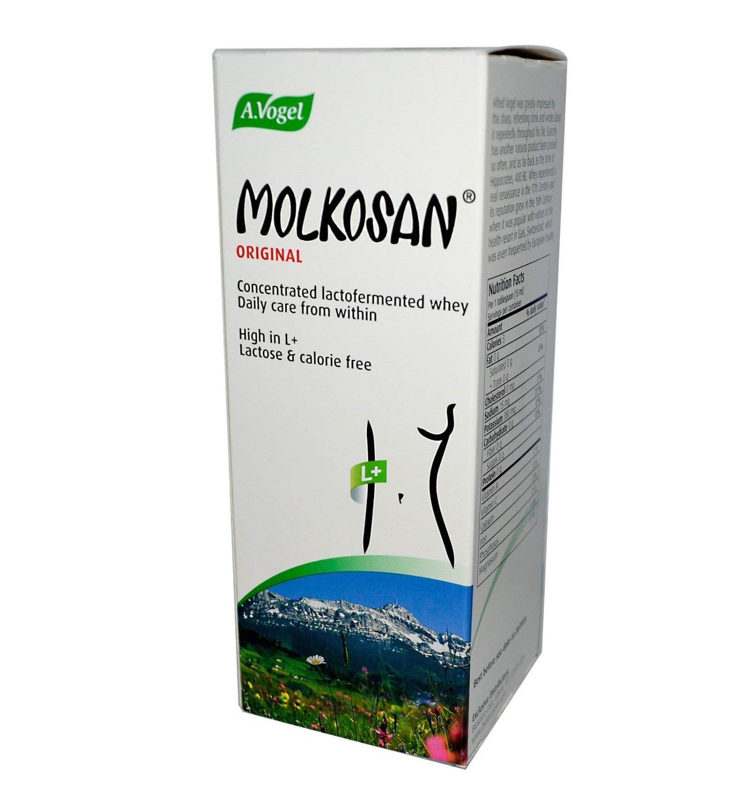 A.Vogel Molkosan All-Natural Concentrated Whey Rich in L+ Lactic Acid - Prebiotic Support for Healthy Gut Bacteria - Fat-Free Sugar-Free Gluten-Free Lactose-Free Vegetarian - 16.9 oz Fruit 500