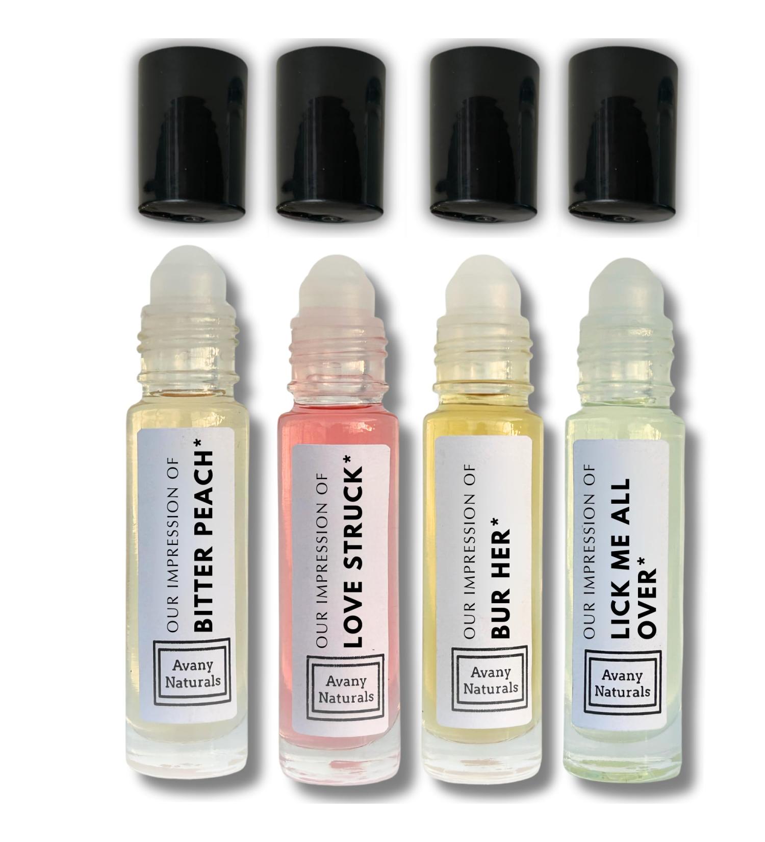 Perfume Oils for Women Long Lasting - Mini Perfume Set Replicant Perfume Body Oils Must Haves for Women Smells Goods for Women 4 Pc (Fruity Set) - Buy Online on GoSupps.com