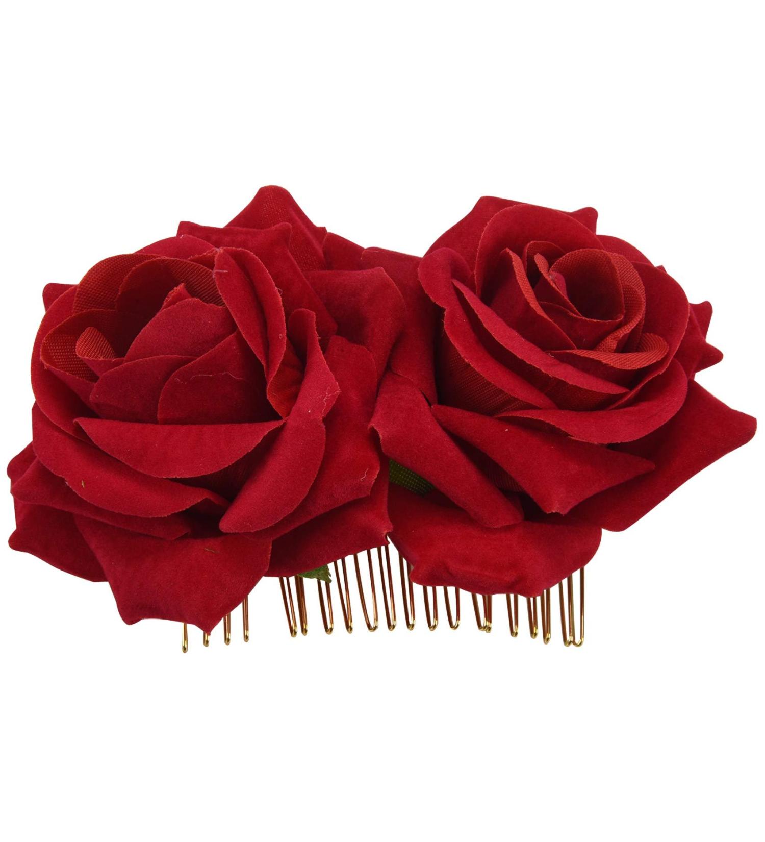 Herklotzn Hair Clip Slide Flamenco Dancer Lady Hairdressing Hair Accessories - Buy Online on GoSupps.com