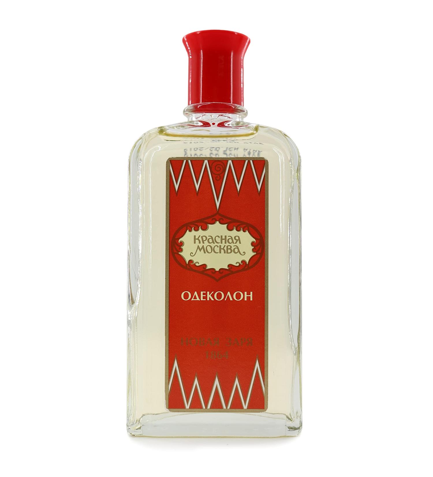 Krasnaya Moskva Red Moscow Cologne Glass Bottled by Novaya Zarya US Imported Seller - 85ml - 2.83 fl oz - Fresh Floral Scents - Best Gift for Him - Buy Online on GoSupps.com