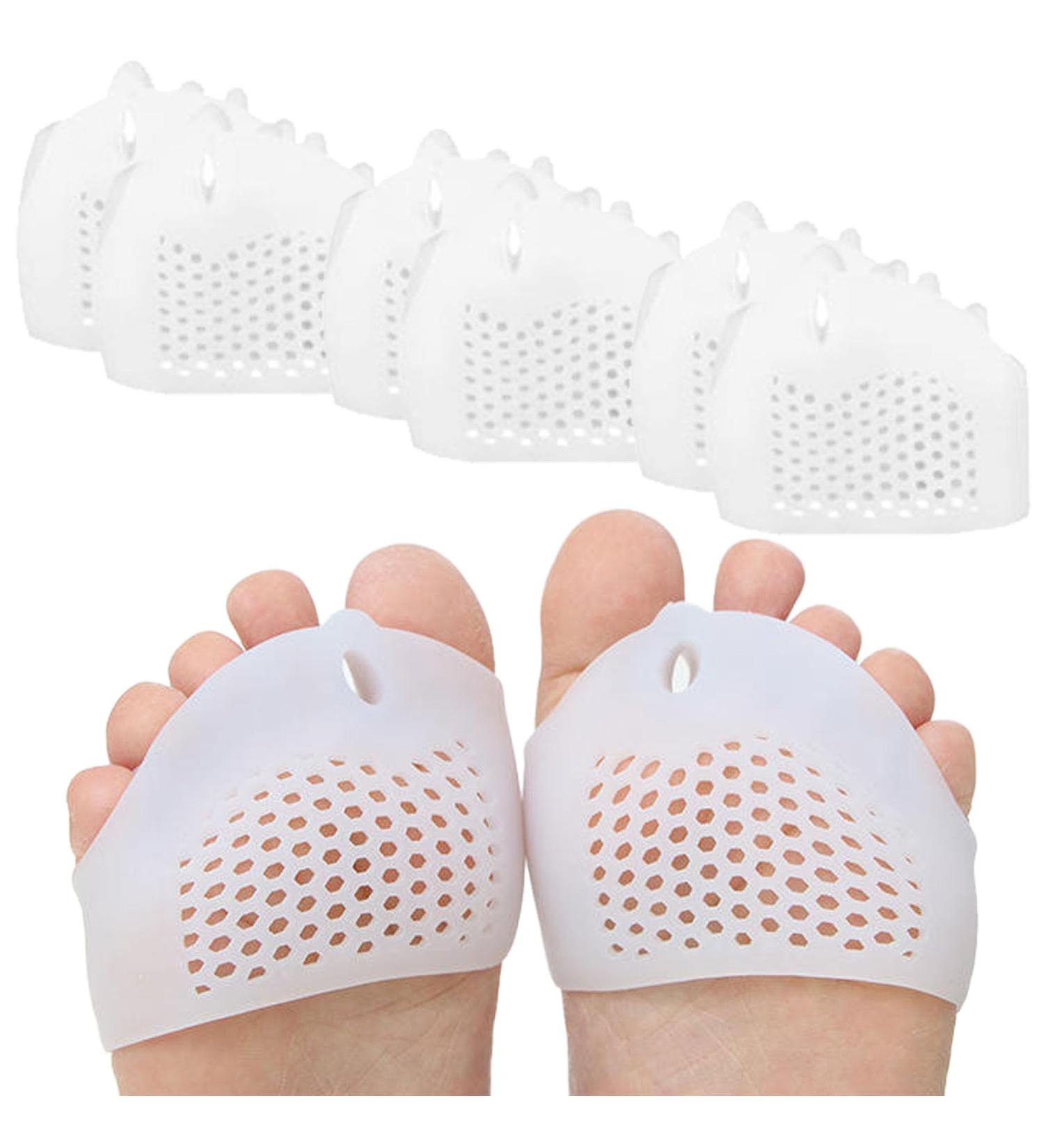 3 Pairs Toe Separators & Metatarsal Pads Soft Breathable Foot Cushions for Blisters Morton s Neuroma Diabetic Feet & Bunion Pain Relief - Perfect for Comfort - Buy Online on GoSupps.com