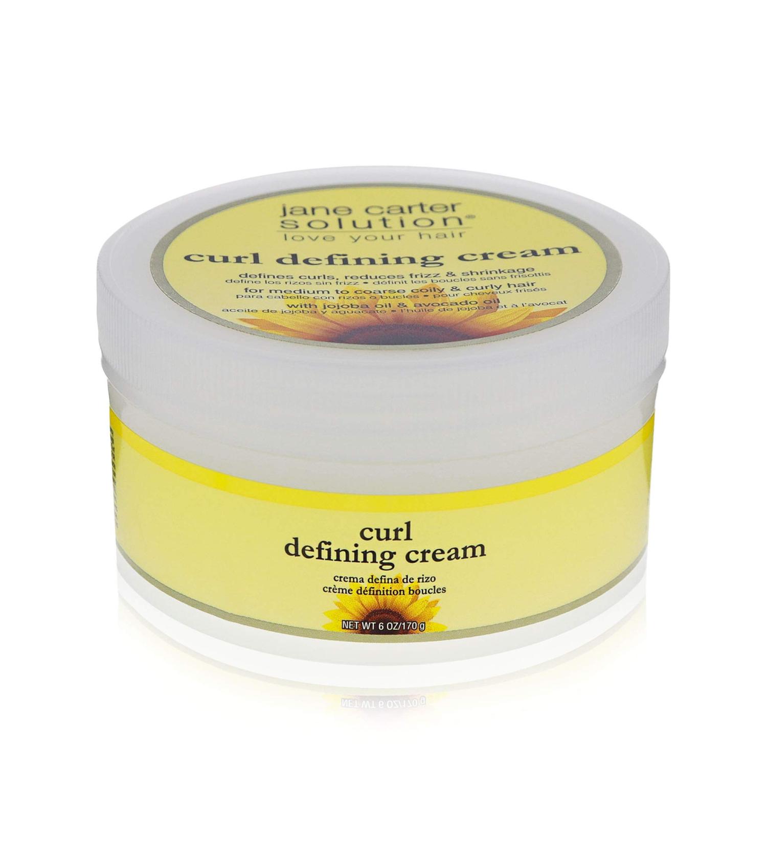 Jane Carter Solution Curl Defining Cream (6oz) - Frizz Reduction | Nourishing | Lightweight - Buy Online on GoSupps.com