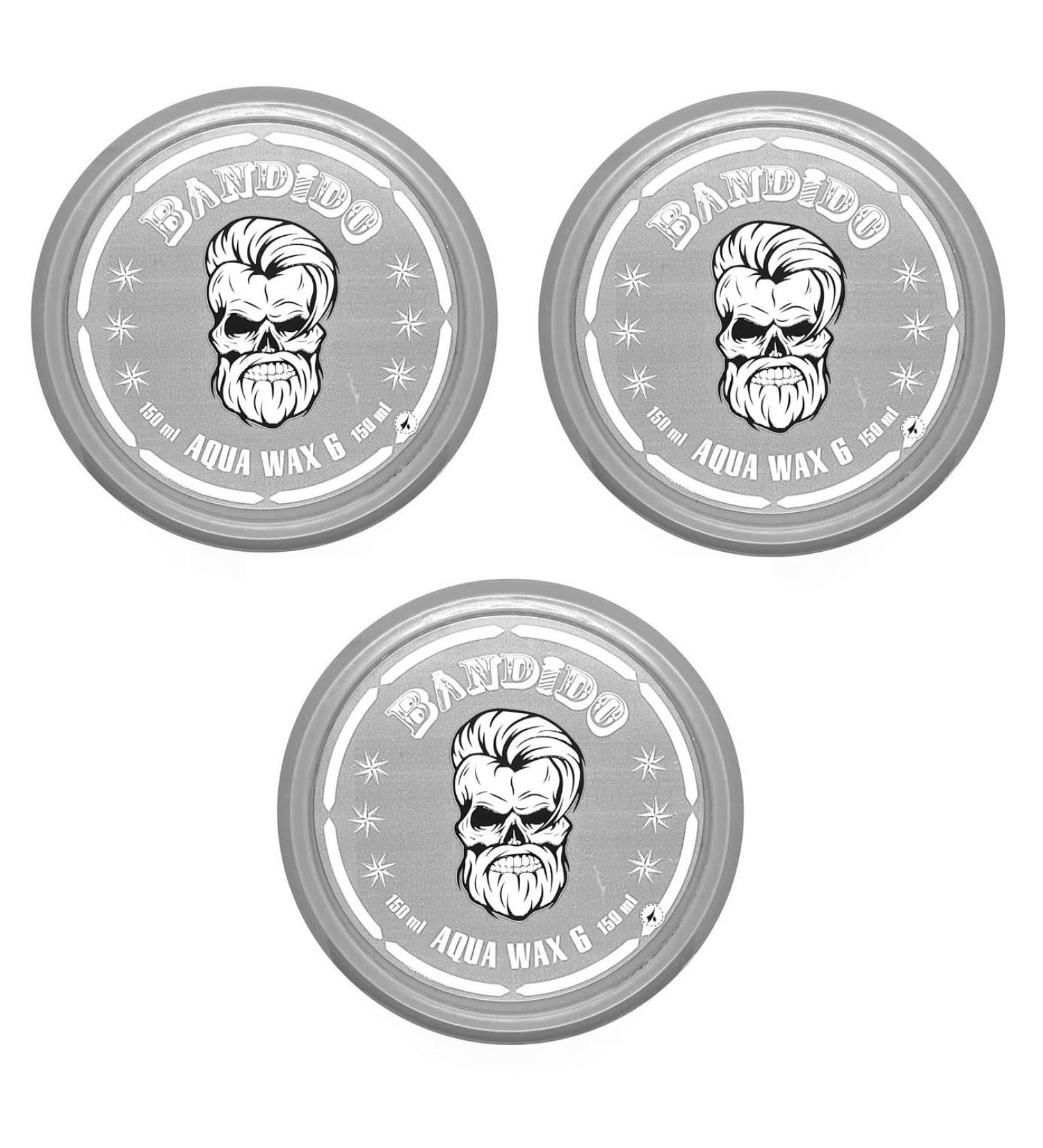Bandido Hair Wax 3 Pack Grey Hair Wax Maximum Hold - Buy Online on GoSupps.com