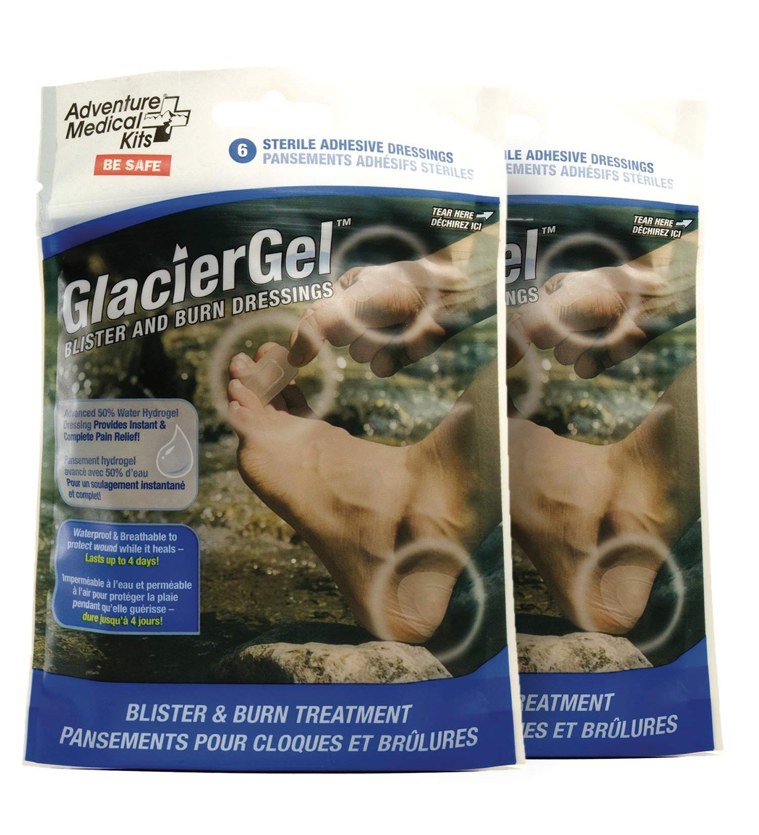 Adventure Medical GlacierGel Blister & Burn Kit - Pack of 2 - Buy Online on GoSupps.com