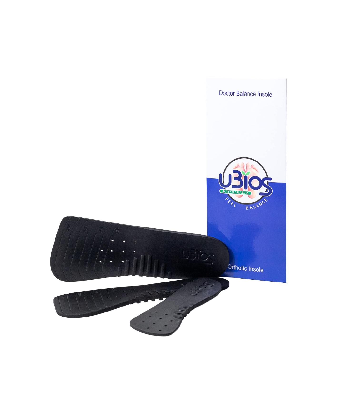 Doctor Balance Insole for Leg Length Discrepancy Treatment - Orthotic Insoles for Musculoskeletal Disorders & Plantar Fasciitis - Black (S) - Buy Online on GoSupps.com