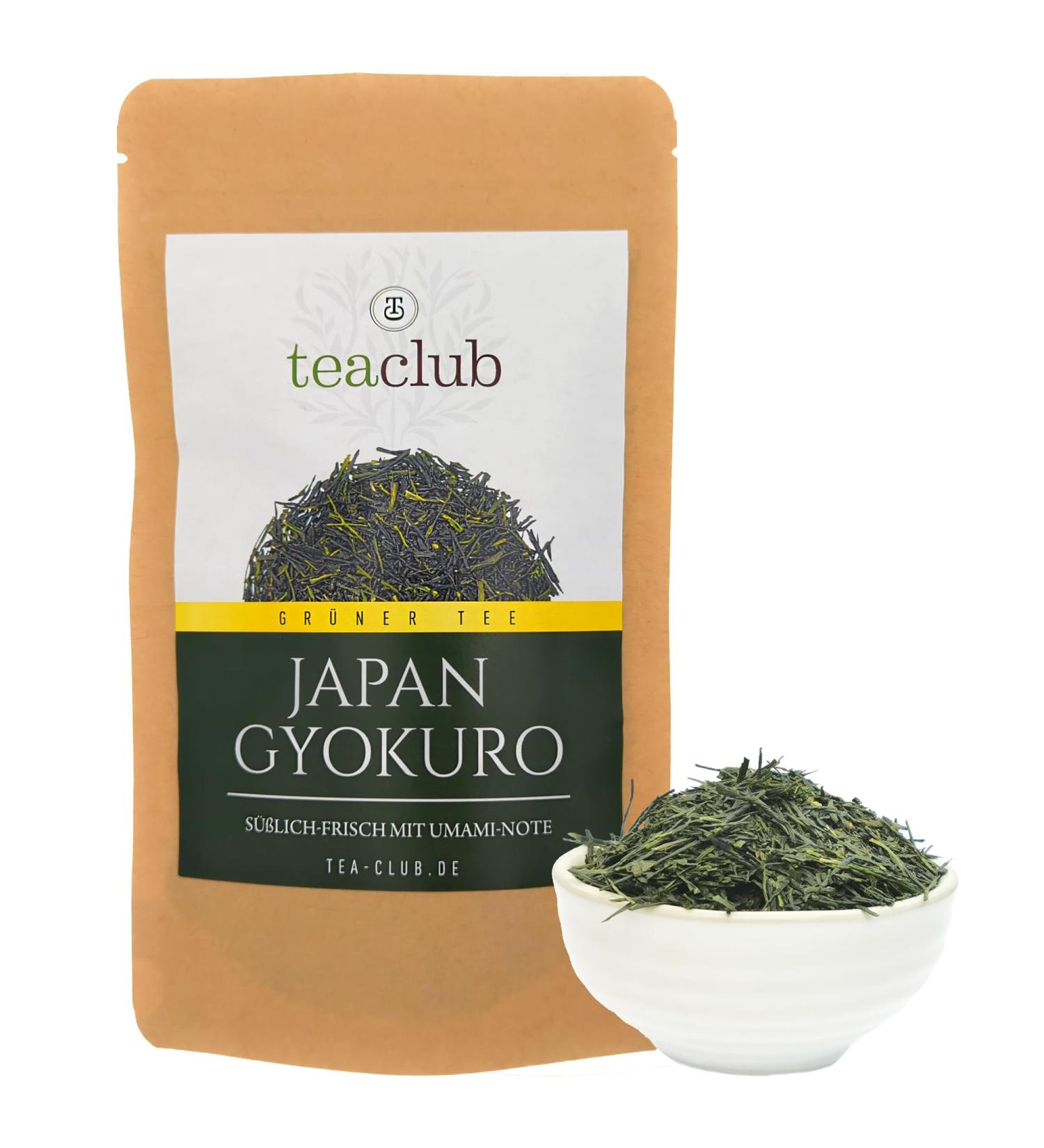 Buy Japan Gyokuro Green Tea Kagoshima 500g | Premium Loose Leaves Sweet & Umami Flavor | TeaClub Green Tea Online - Buy Online on GoSupps.com