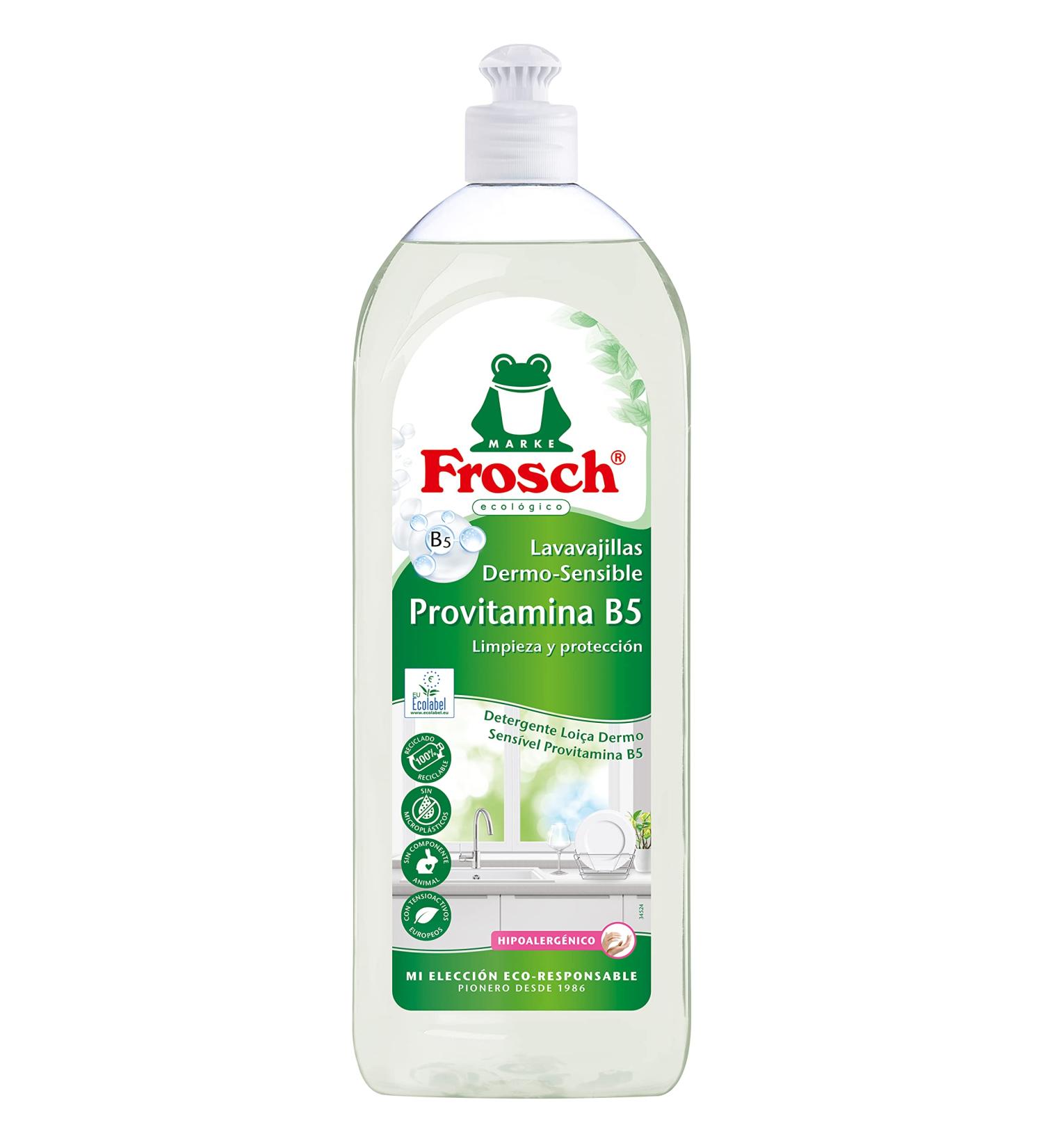 Frosch Vajillas Hipoalerg neas 750ml - Detergente Ecol gico para Lavavajillas | Env o Internacional - Buy Online on GoSupps.com