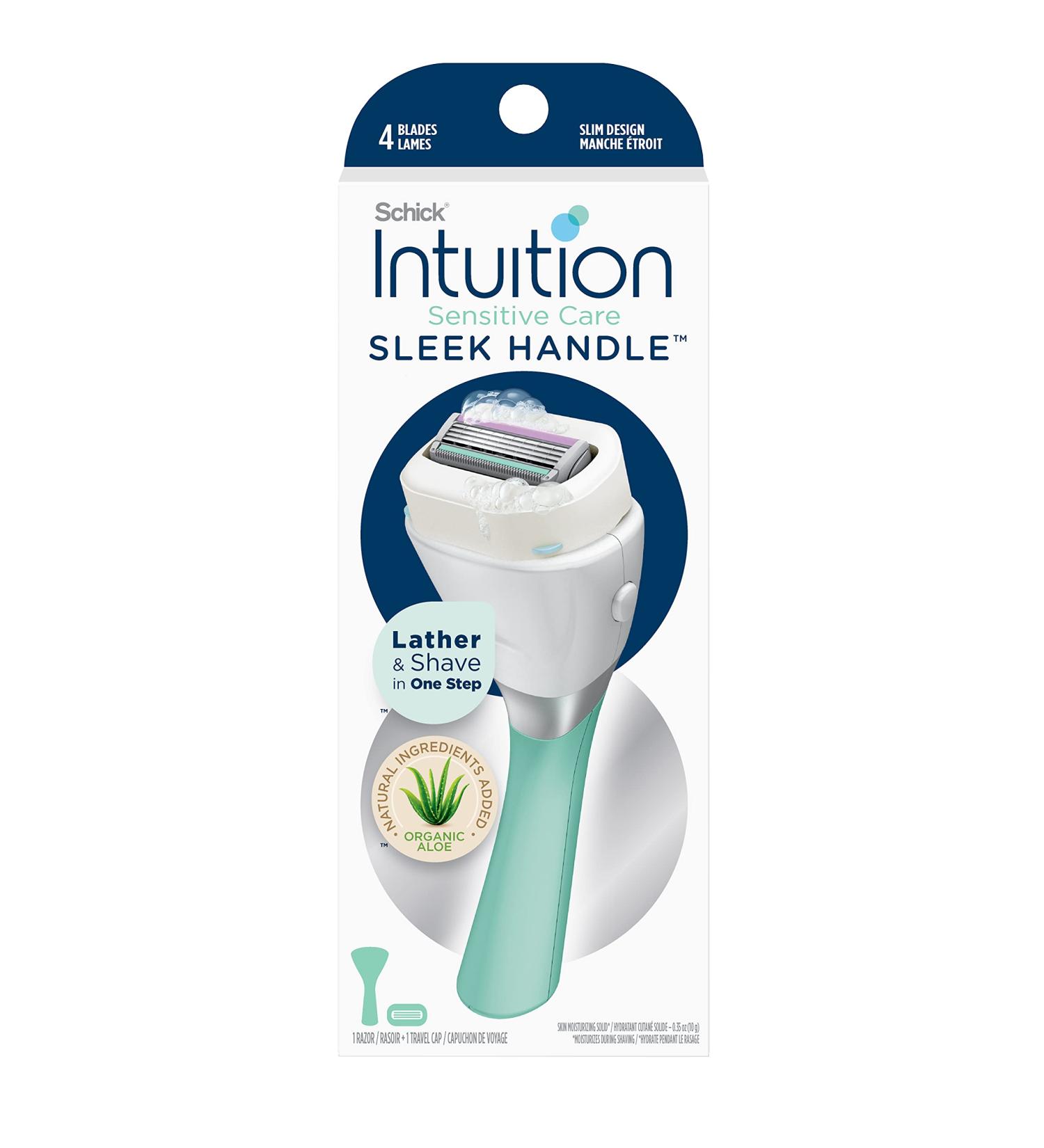 Shop Intuition Sensitive Care Sleek Razor - Best for Smooth Skin | International Shipping Available - Buy Online on GoSupps.com
