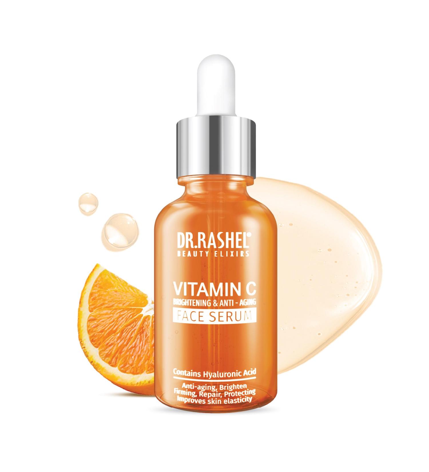 DR.Rashel Vitamin C Face Serum | Pore Minimizing for Men and Women - 30ml / 1.01 Fl Oz - Buy Online on GoSupps.com