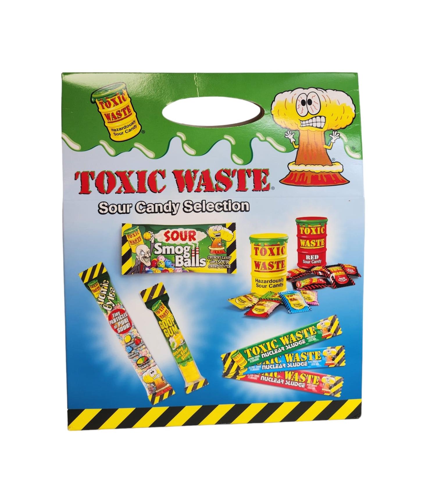 Toxic Waste Sour candy Hamper set 295 grams - Buy Online on GoSupps.com