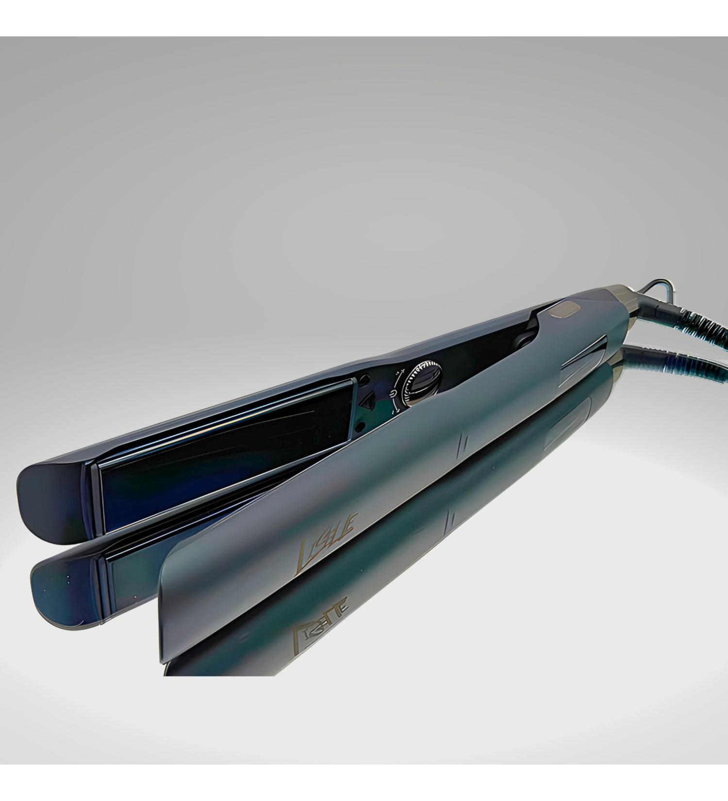 Ebony Edition Flat Iron Hair Straightener | 1.25" Titanium Straightener for All Hair Types | Fast Heating Travel-Friendly Smooth & Frizz-Free - Buy Online on GoSupps.com