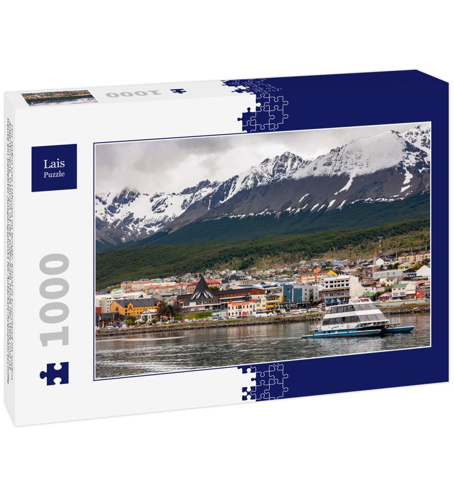 Lais Puzzle The harbour of Ushuaia in the Beagle Channel in Tierra del Fuego in southern Argentina 1000 pieces - Buy Online on GoSupps.com