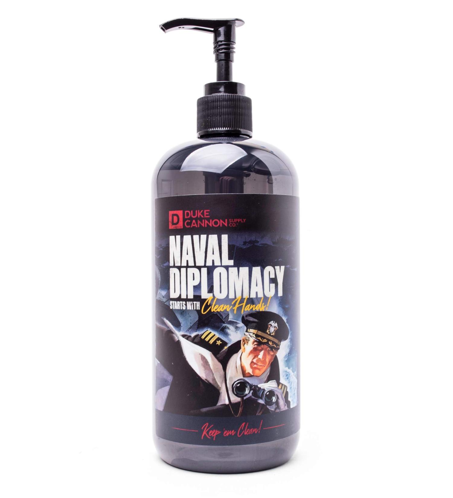 Duke Cannon Supply Co. Liquid Hand Soap - Naval Diplomacy 17 FL OZ - Buy Online on GoSupps.com